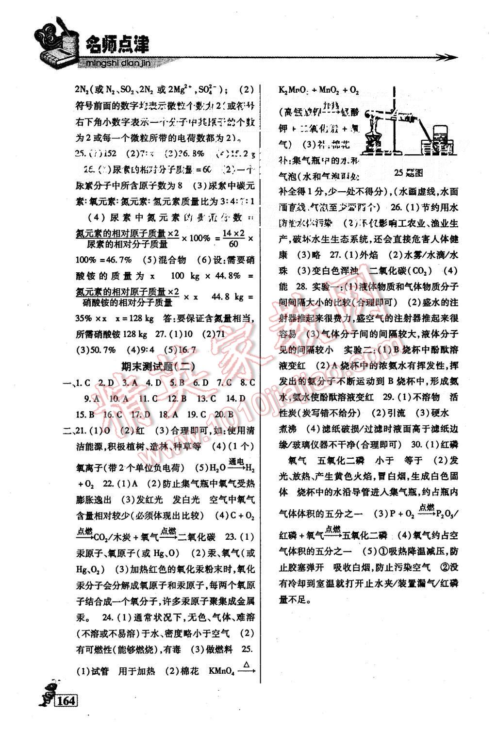 2015年名師點(diǎn)津八年級(jí)化學(xué)上冊(cè) 第13頁