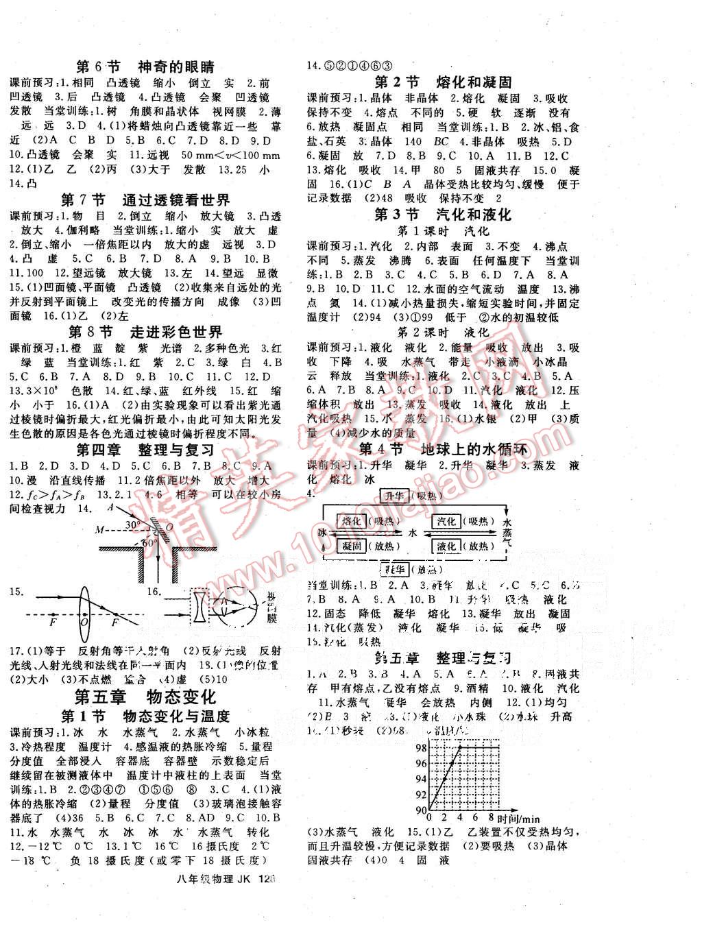 2015年名師大課堂八年級(jí)物理上冊(cè)教科版 第4頁(yè)