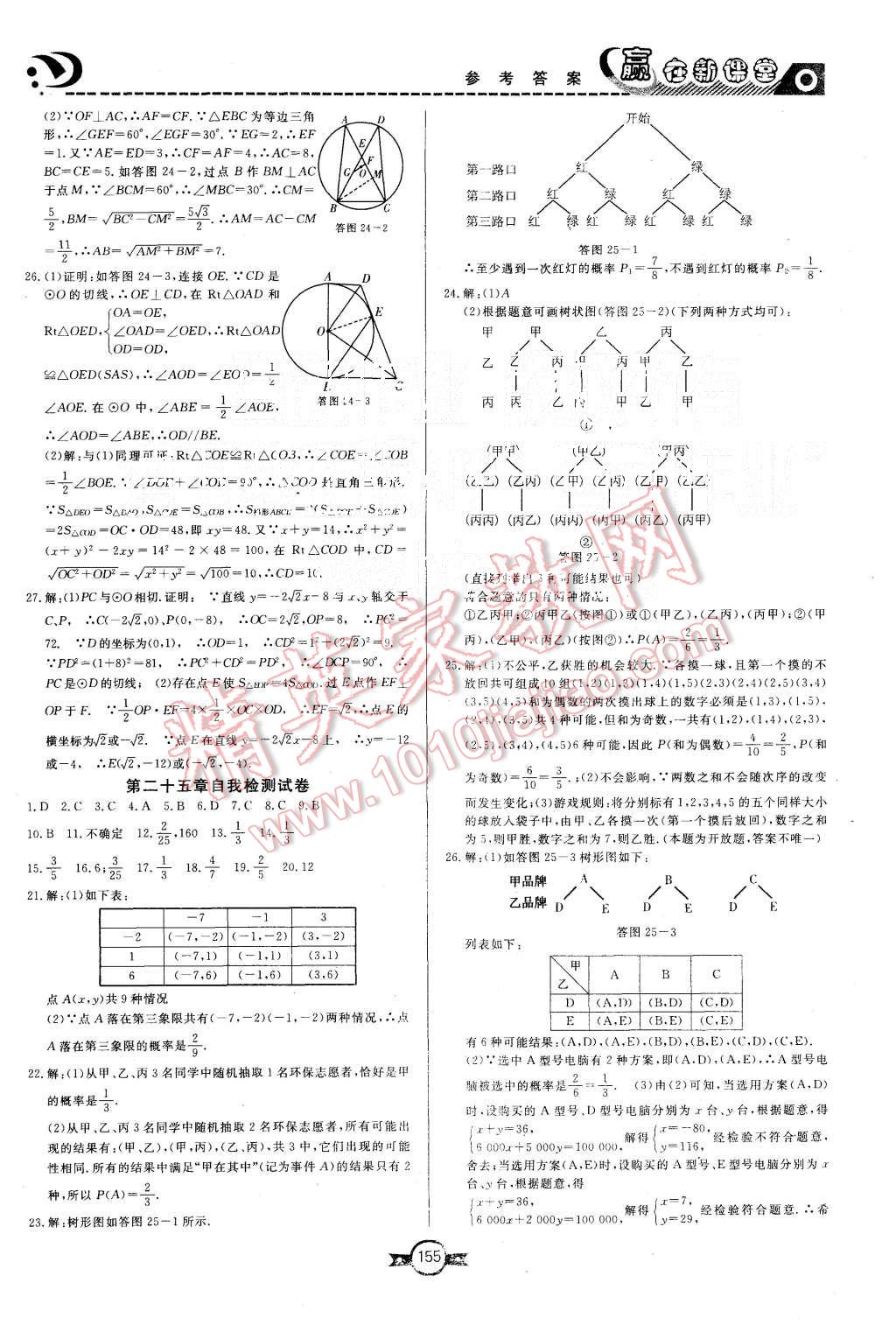 2015年贏在新課堂九年級數(shù)學上冊人教版 第28頁