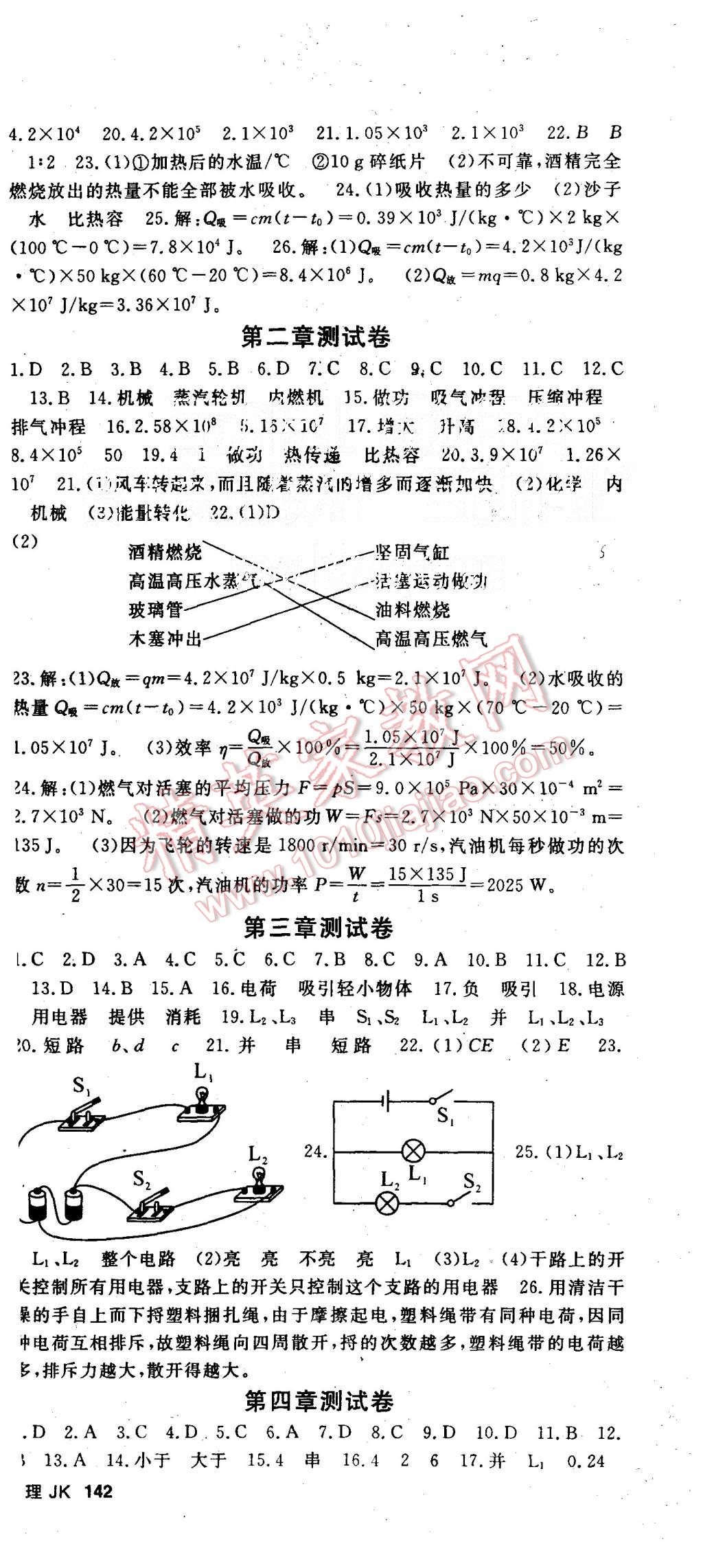 2015年名師大課堂九年級(jí)物理上冊(cè)教科版 第15頁(yè)