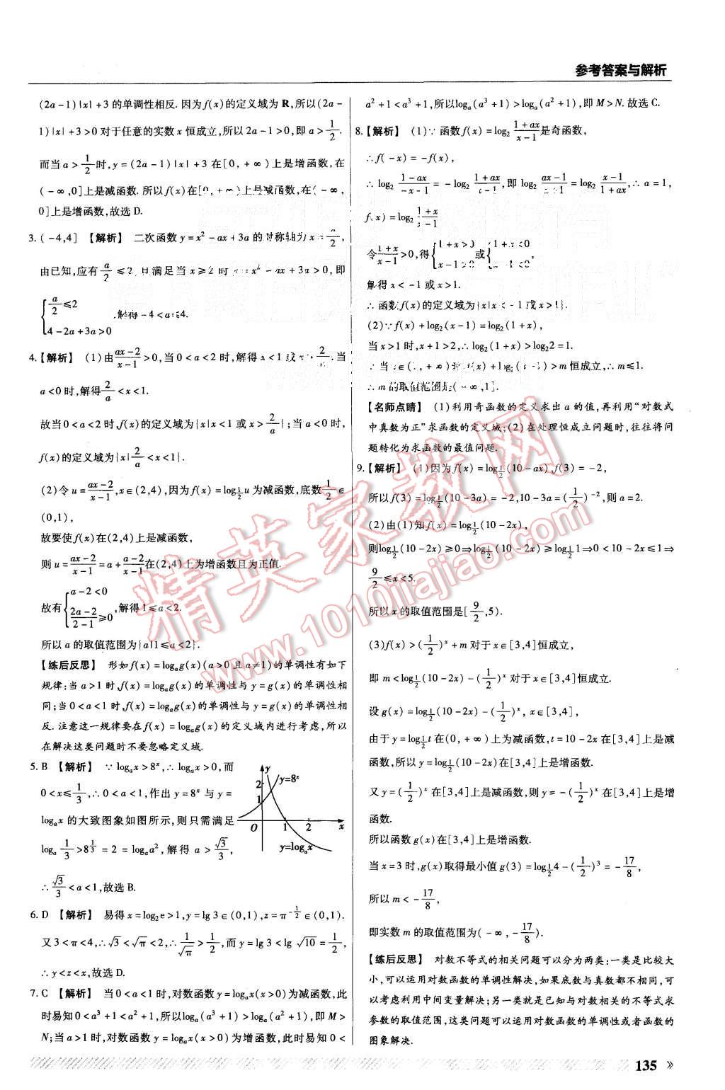 2015年一遍過高中數(shù)學必修1人教A版 第31頁