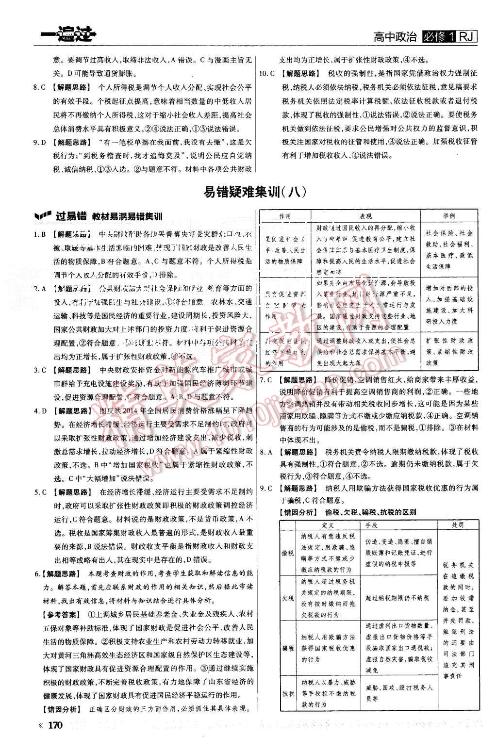 2015年一遍過高中政治必修1人教版 第26頁