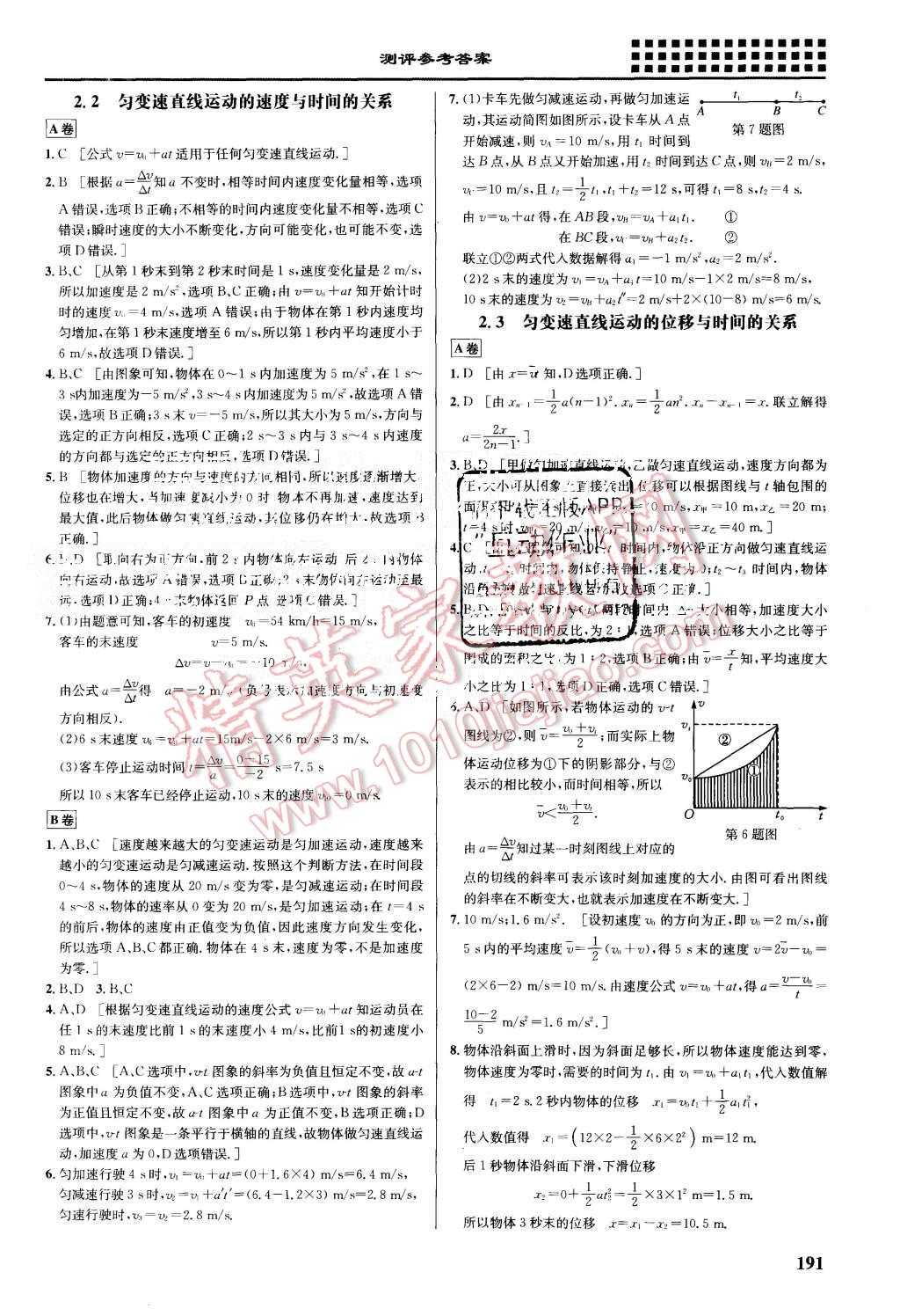 2015年重難點手冊高中物理必修1人教版 第5頁