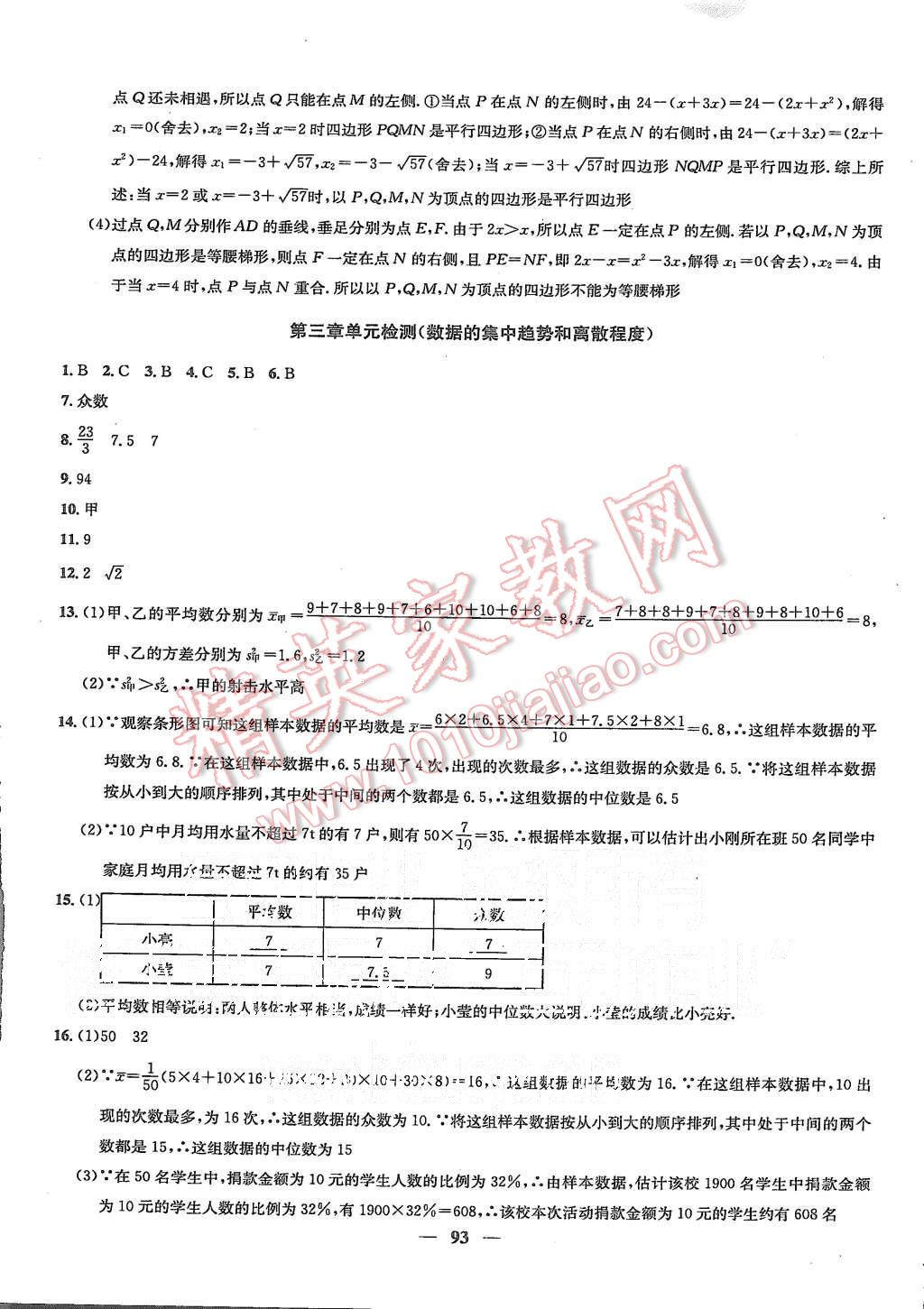 2015年金钥匙冲刺名校大试卷九年级数学上册江苏版 第5页