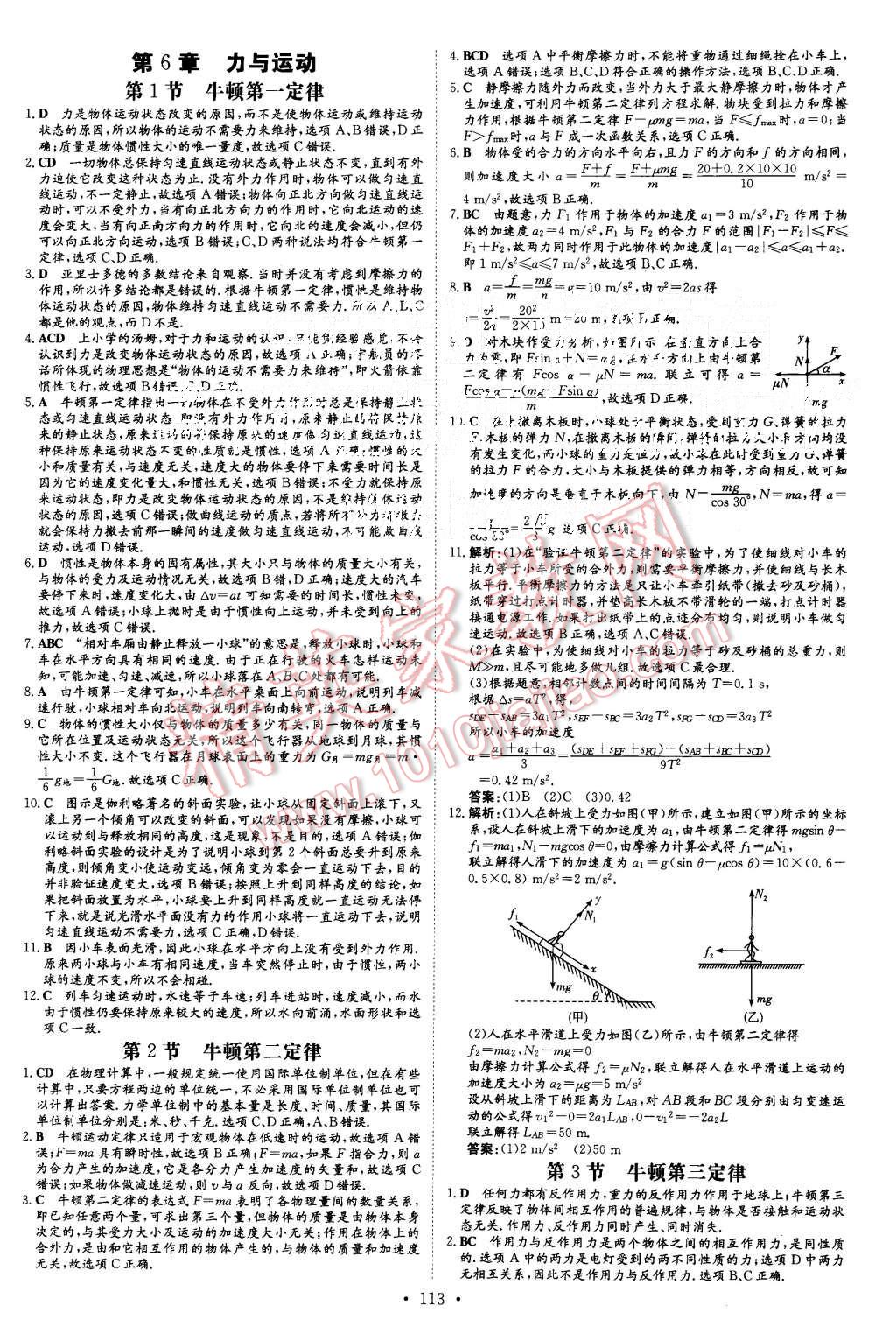 2015年高中全程學(xué)習(xí)導(dǎo)與練物理必修1魯科版 第20頁