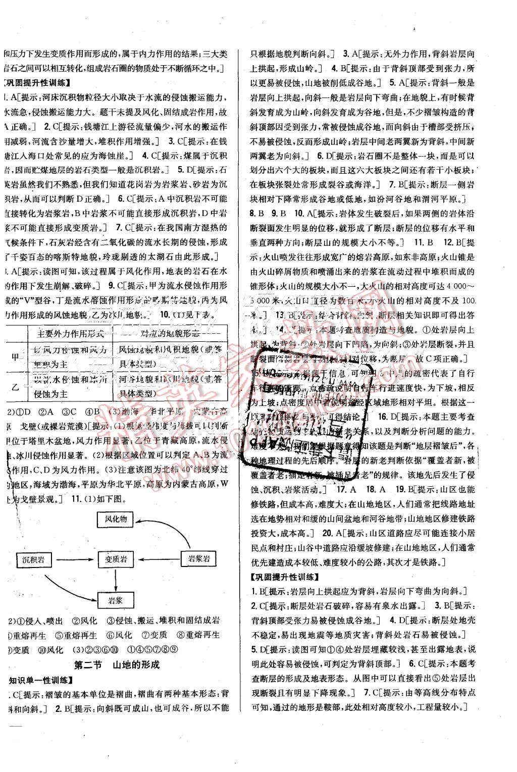 2015年零失誤分層訓(xùn)練高中地理必修1人教版 第10頁