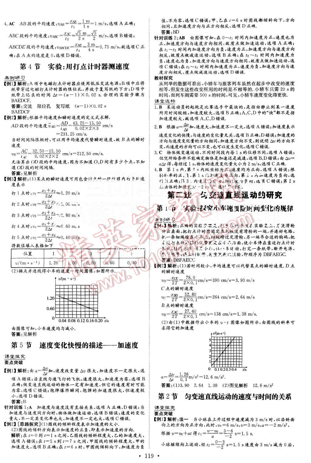 2015年高中全程學(xué)習(xí)導(dǎo)與練物理必修1人教版 第2頁