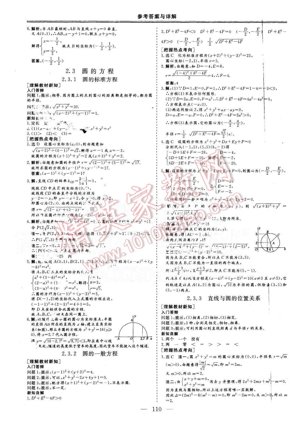 2015年三維設(shè)計(jì)高中新課標(biāo)同步課堂數(shù)學(xué)必修2人教B版 第10頁(yè)