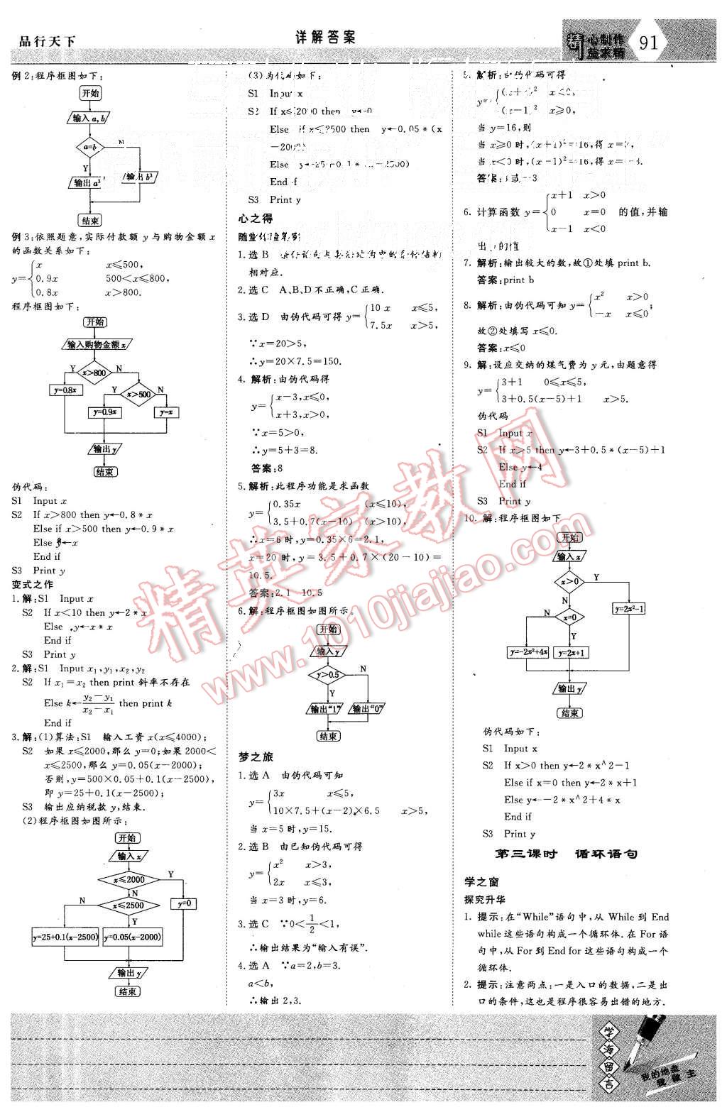 2015年三維設(shè)計高中新課標(biāo)同步課堂數(shù)學(xué)必修5湘教版 第7頁