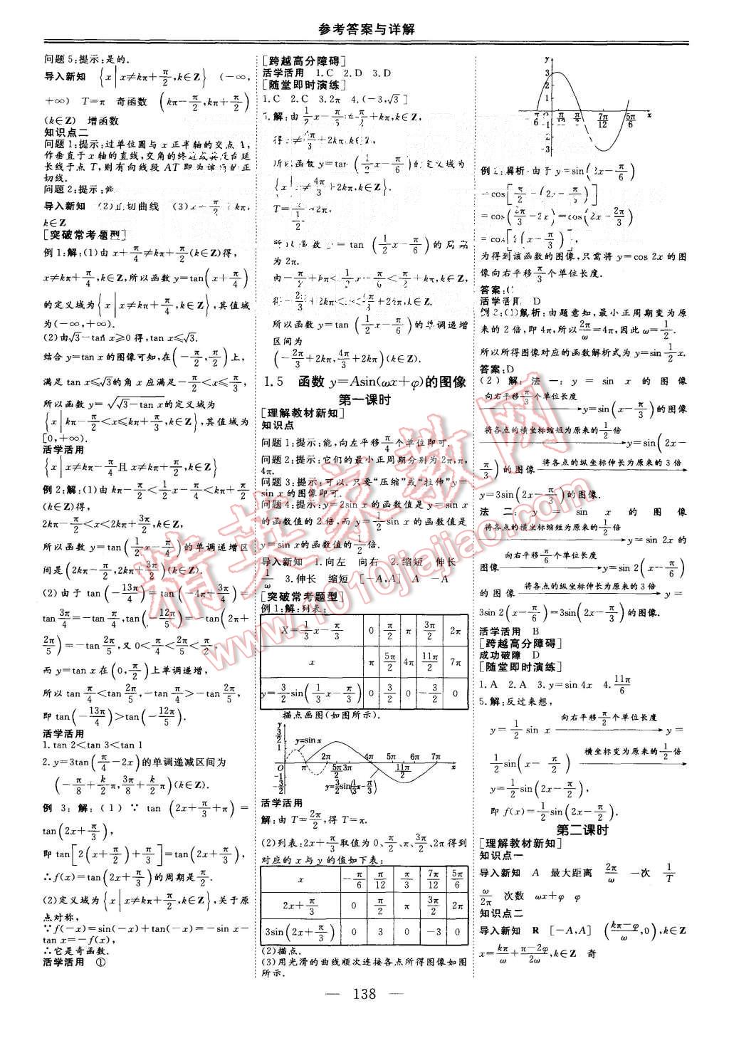 2015年三維設(shè)計高中新課標(biāo)同步課堂數(shù)學(xué)必修4人教A版 第6頁