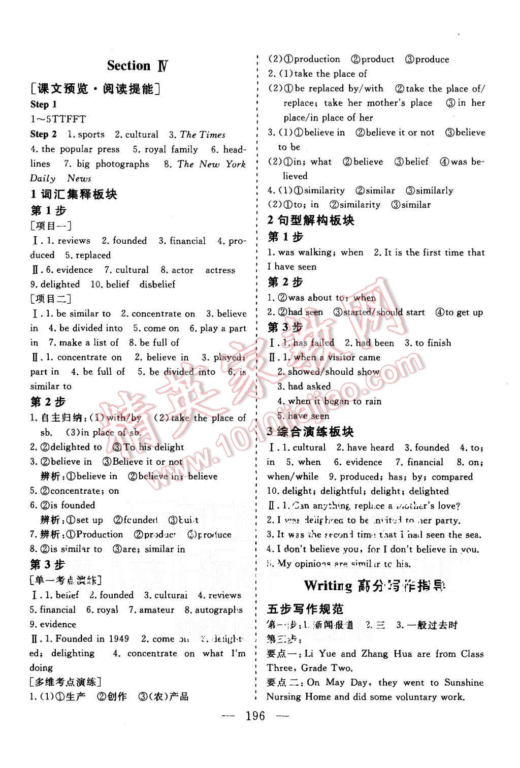 2015年三維設(shè)計高中新課標(biāo)同步課堂英語必修2外研版 第18頁