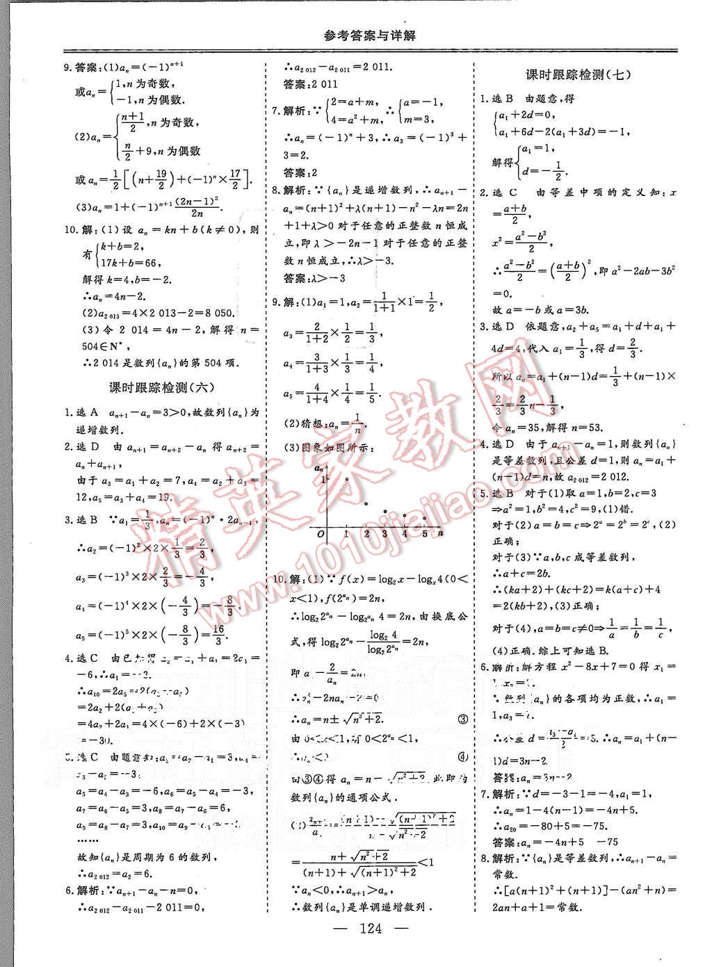 2015年三維設(shè)計(jì)高中新課標(biāo)同步課堂數(shù)學(xué)必修5人教A版 第24頁