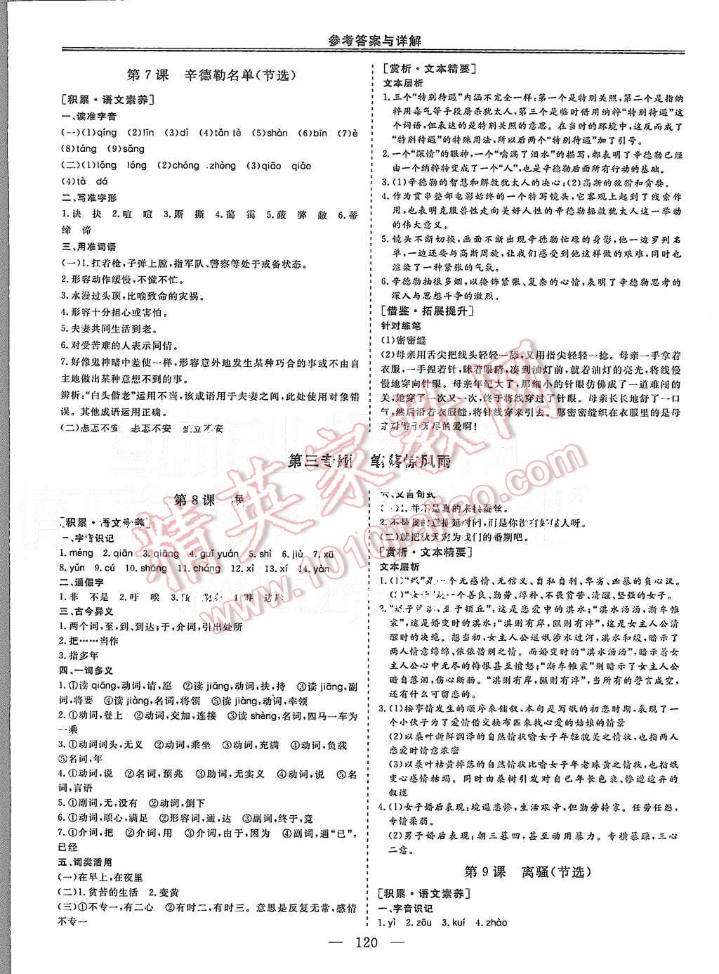 2015年三維設(shè)計(jì)高中新課標(biāo)同步課堂語文必修4蘇教版 第4頁