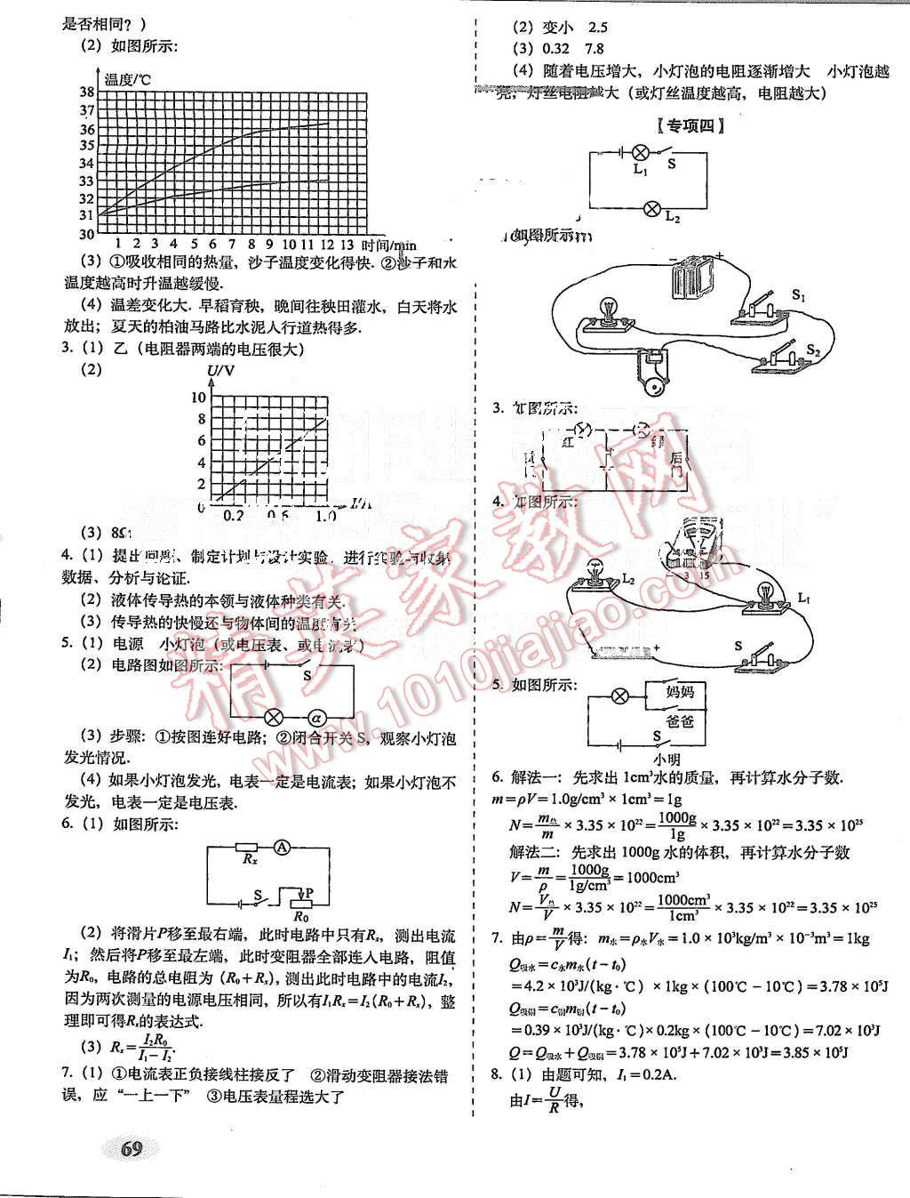 2015年聚能闯关期末复习冲刺卷九年级物理上册人教版 第5页