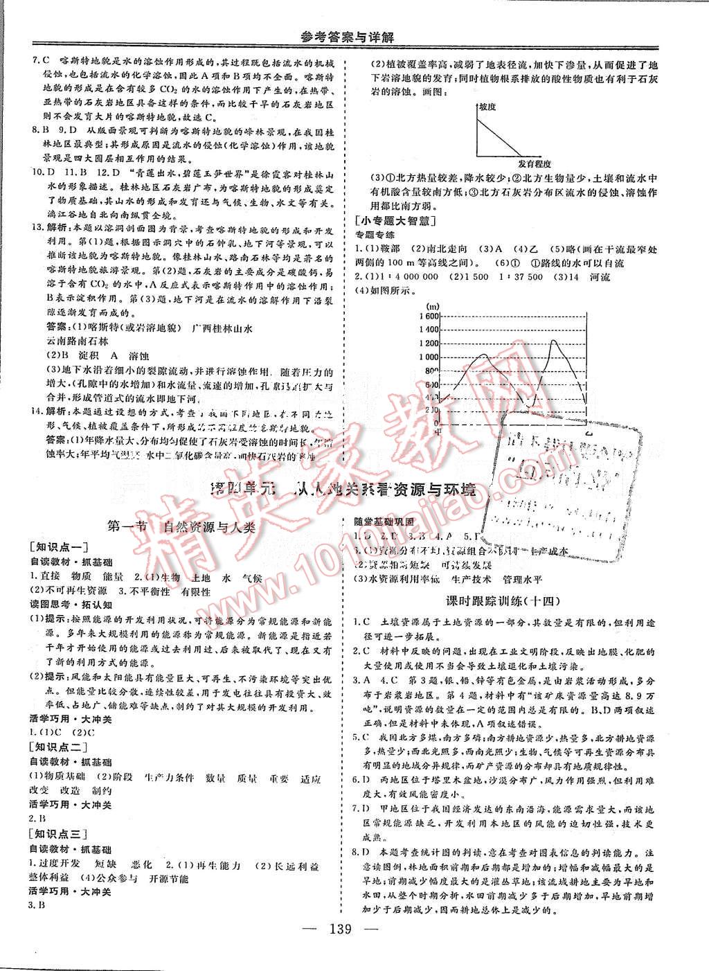 2015年三維設(shè)計高中新課標(biāo)同步課堂地理必修1魯教版 第10頁