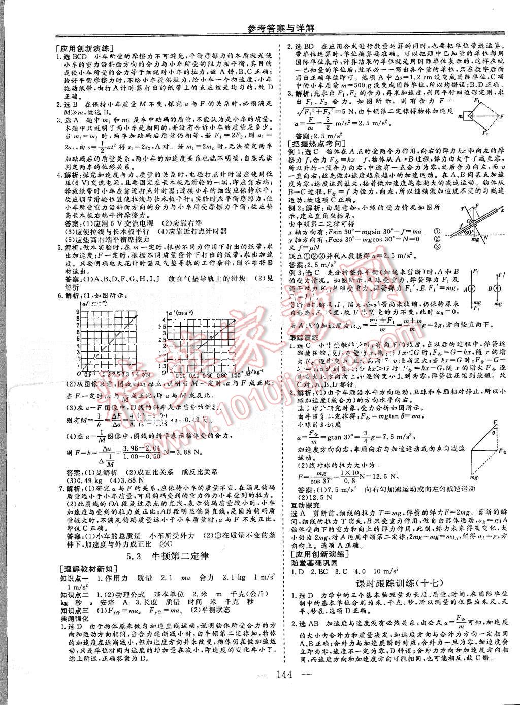 2015年三维设计高中新课标同步课堂物理必修1沪科版 第19页