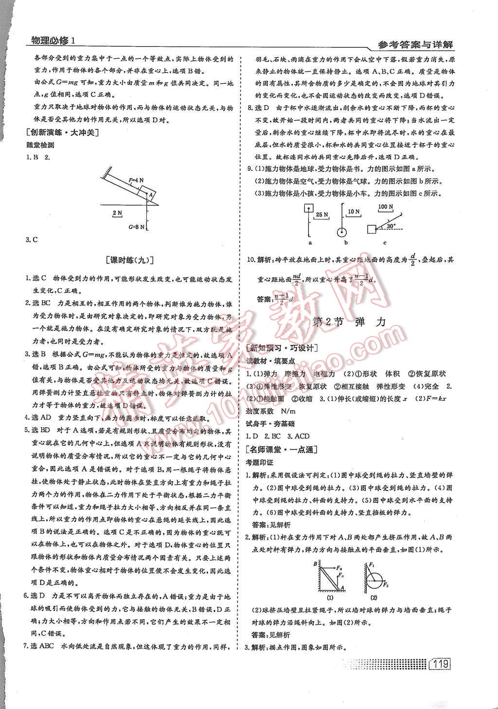 2015年同步訓練物理必修1人教版 第13頁