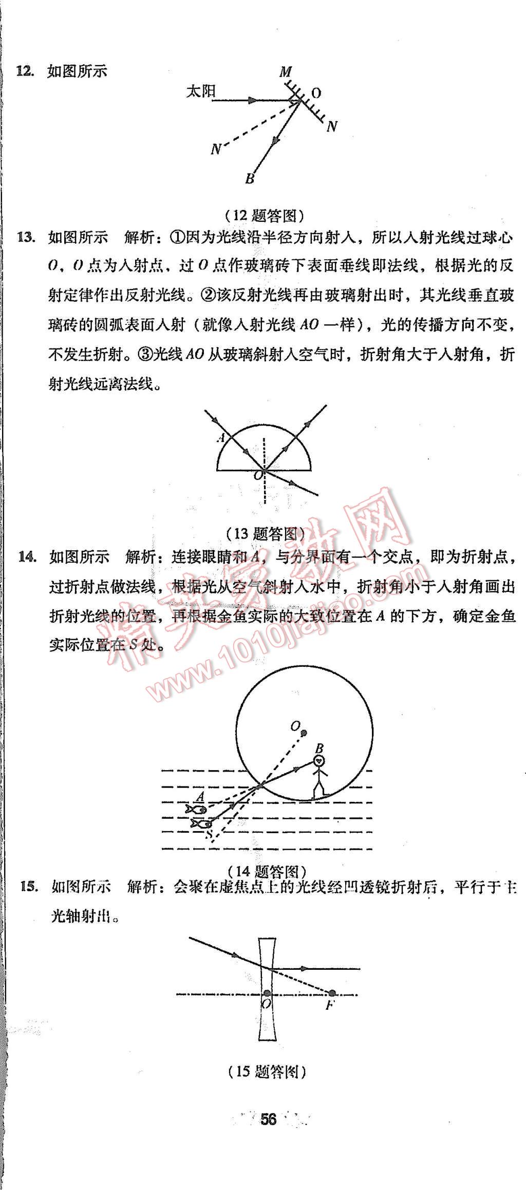 2015年单元加期末复习与测试八年级物理上册人教版 第29页