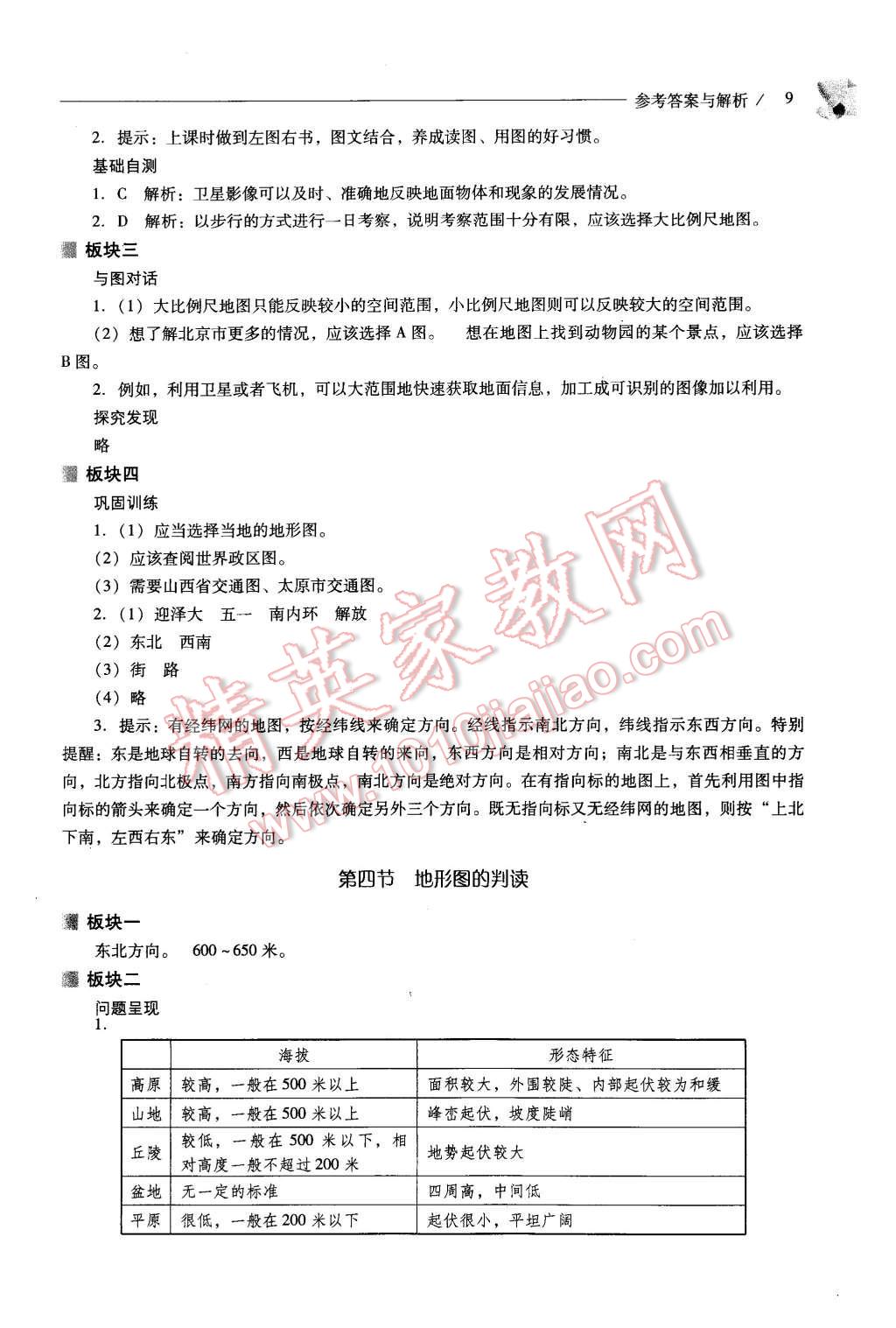 2015年新课程问题解决导学方案七年级地理上册人教版 第6页