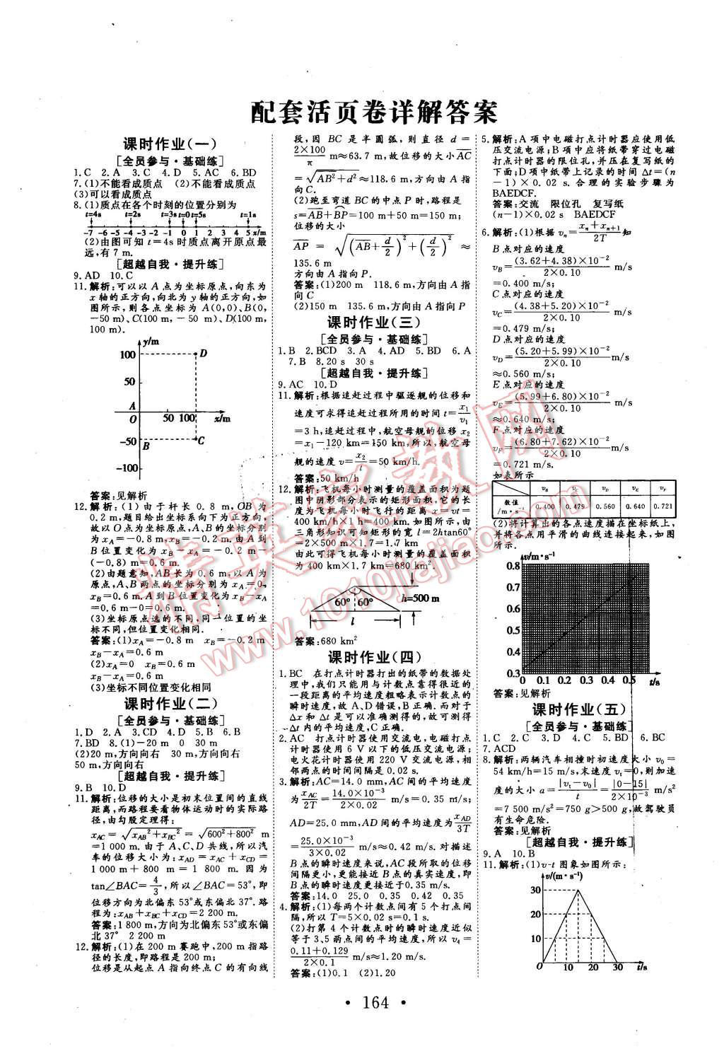 2015年課堂新坐標高中同步導學案物理必修1人教版 第12頁