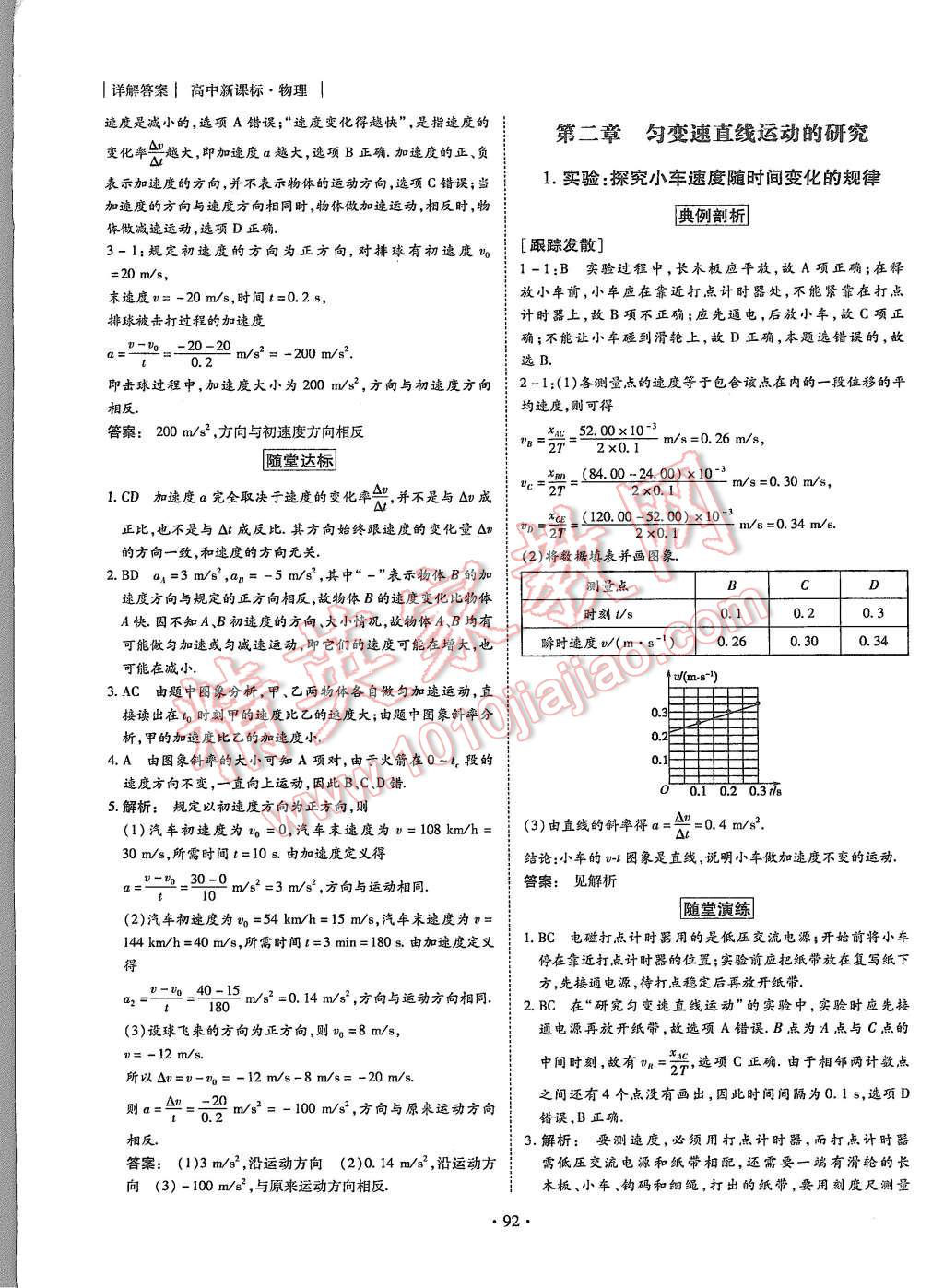 2015年金版新學(xué)案高中新課標(biāo)同步導(dǎo)學(xué)物理必修1人教版 第4頁