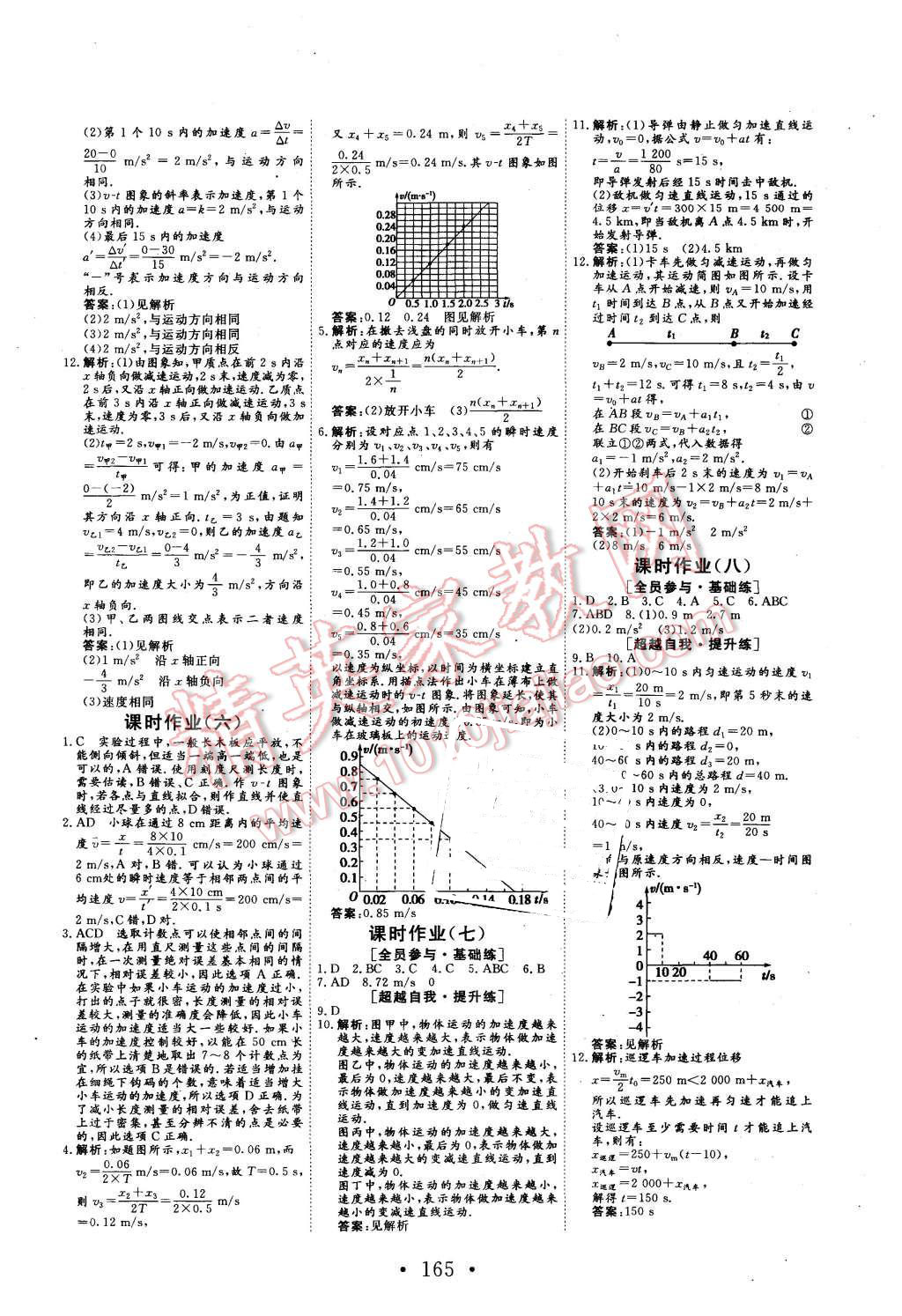 2015年課堂新坐標(biāo)高中同步導(dǎo)學(xué)案物理必修1人教版 第13頁(yè)