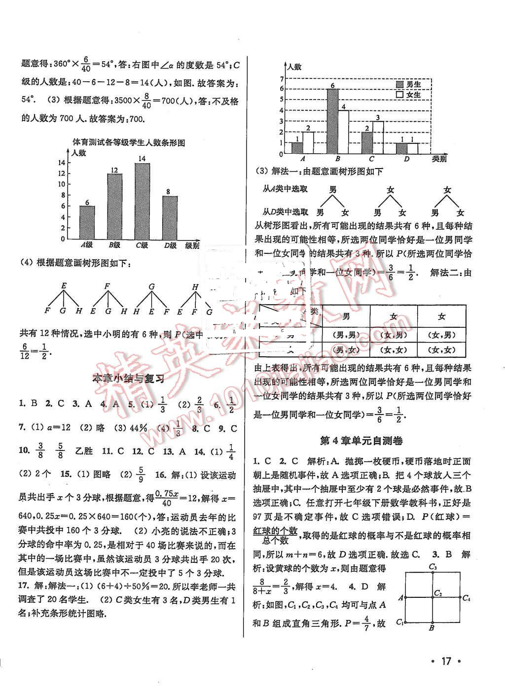 2015年百分百訓(xùn)練九年級數(shù)學(xué)上冊江蘇版 第17頁