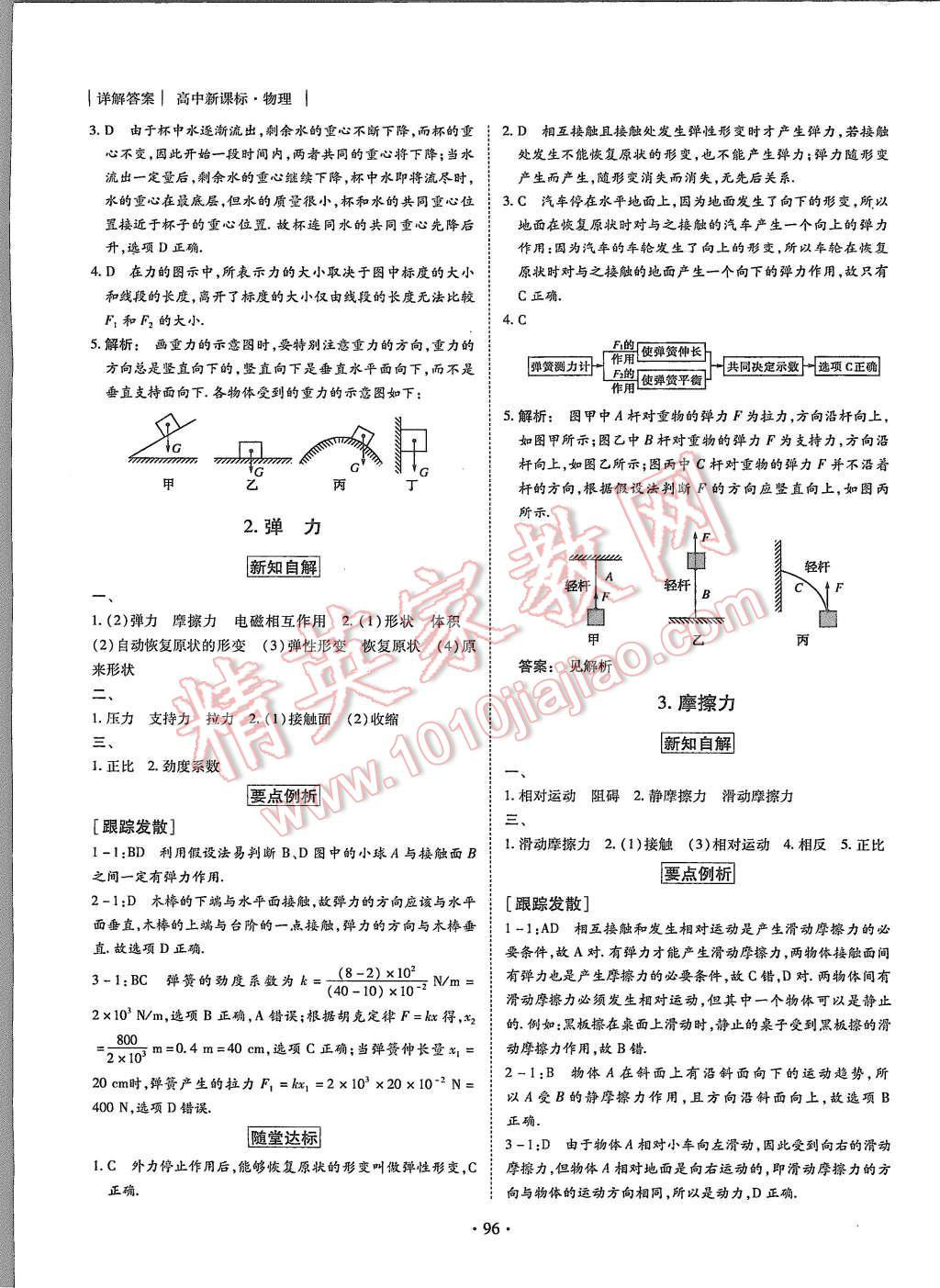 2015年金版新學(xué)案高中新課標(biāo)同步導(dǎo)學(xué)物理必修1人教版 第8頁