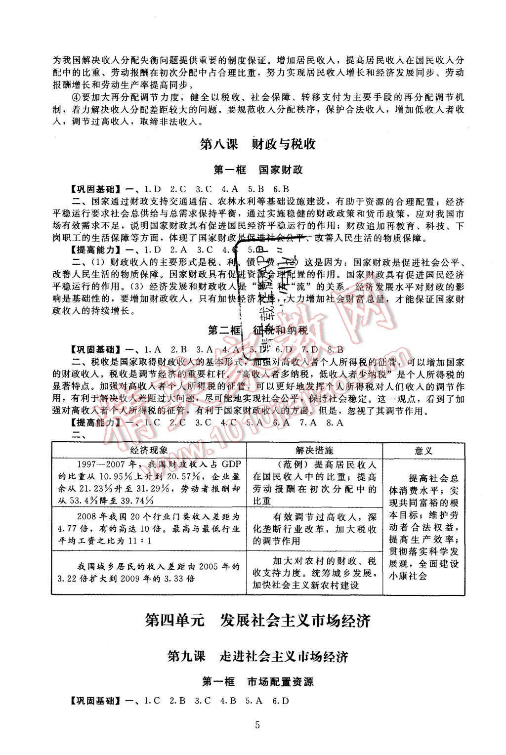 2015年海淀名師伴你學(xué)同步學(xué)練測高中思想政治必修1 第5頁