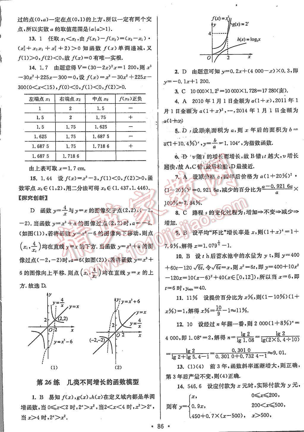 2015年高中數(shù)學(xué)小題狂做必修1人教A版 第18頁