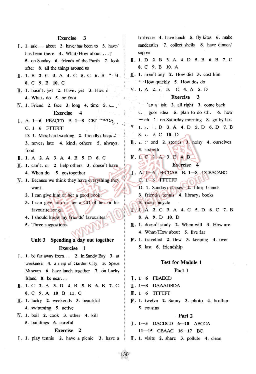 2015年交大之星课后精练卷六年级英语第一学期 第2页