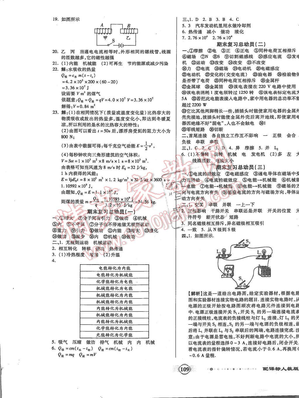 2015年全程優(yōu)選卷九年級物理全一冊人教版 第5頁