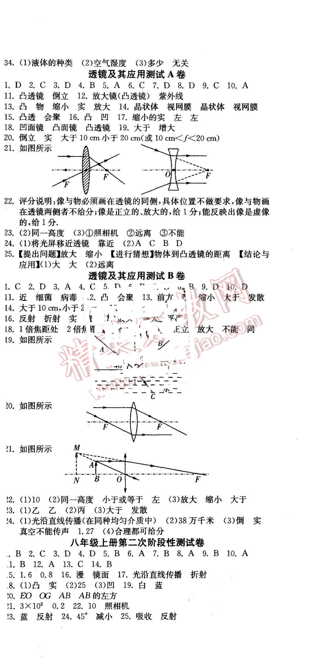 2015年同步測評卷八年級物理上冊江蘇版 第6頁