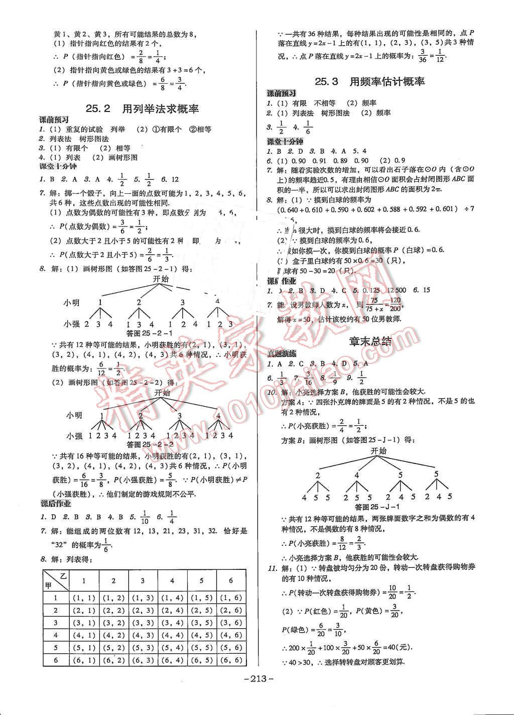 2015年百年學(xué)典廣東學(xué)導(dǎo)練九年級(jí)數(shù)學(xué)上冊(cè)人教版 第15頁