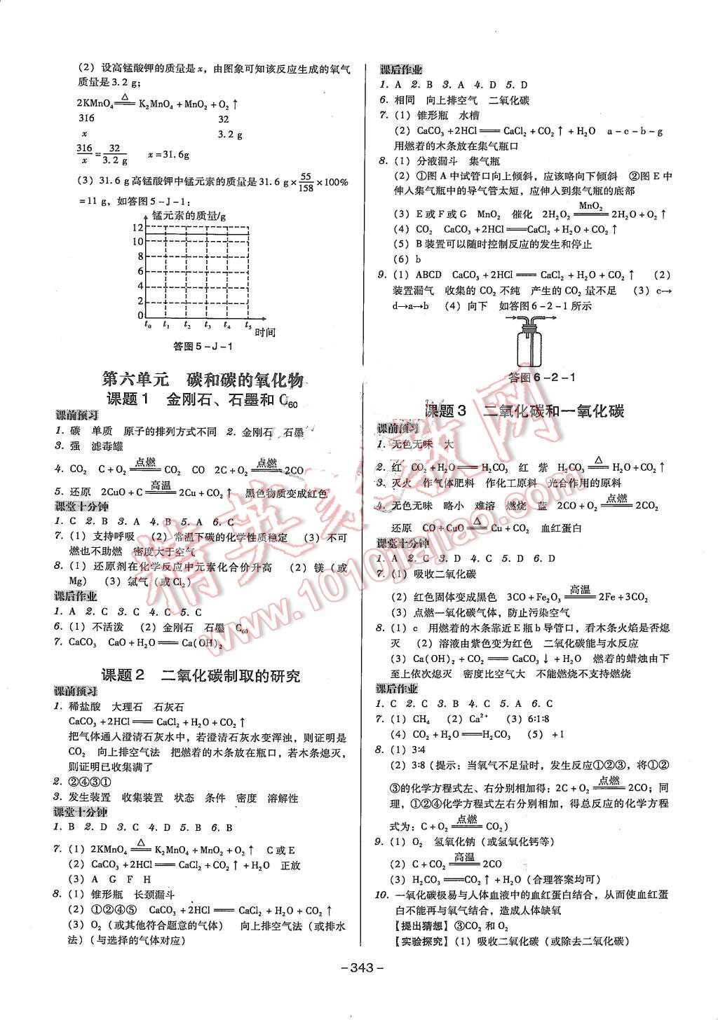 2015年百年學(xué)典廣東學(xué)導(dǎo)練九年級化學(xué)全一冊人教版 第5頁