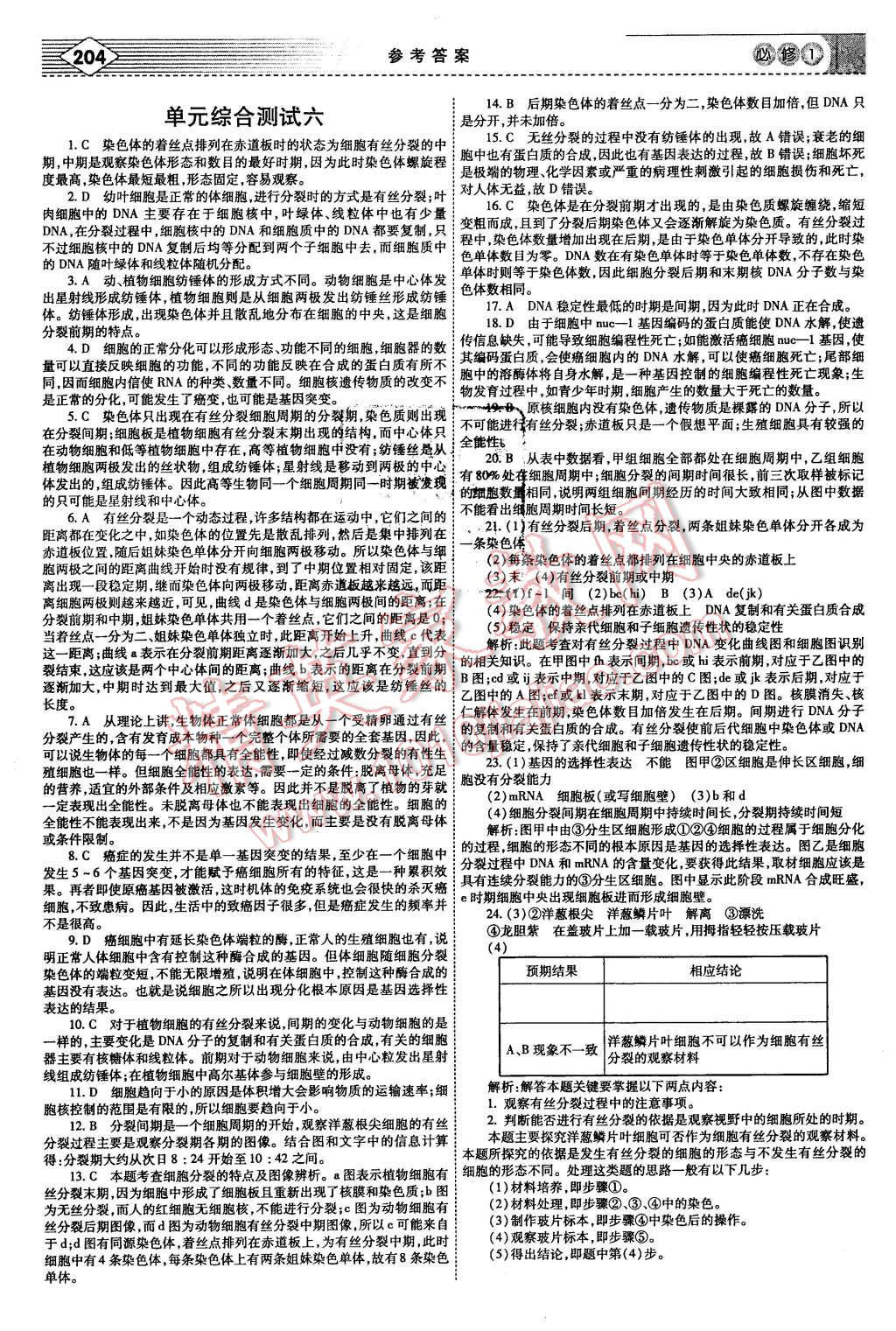 2015年紅對(duì)勾講與練高中生物必修1人教版 第32頁(yè)