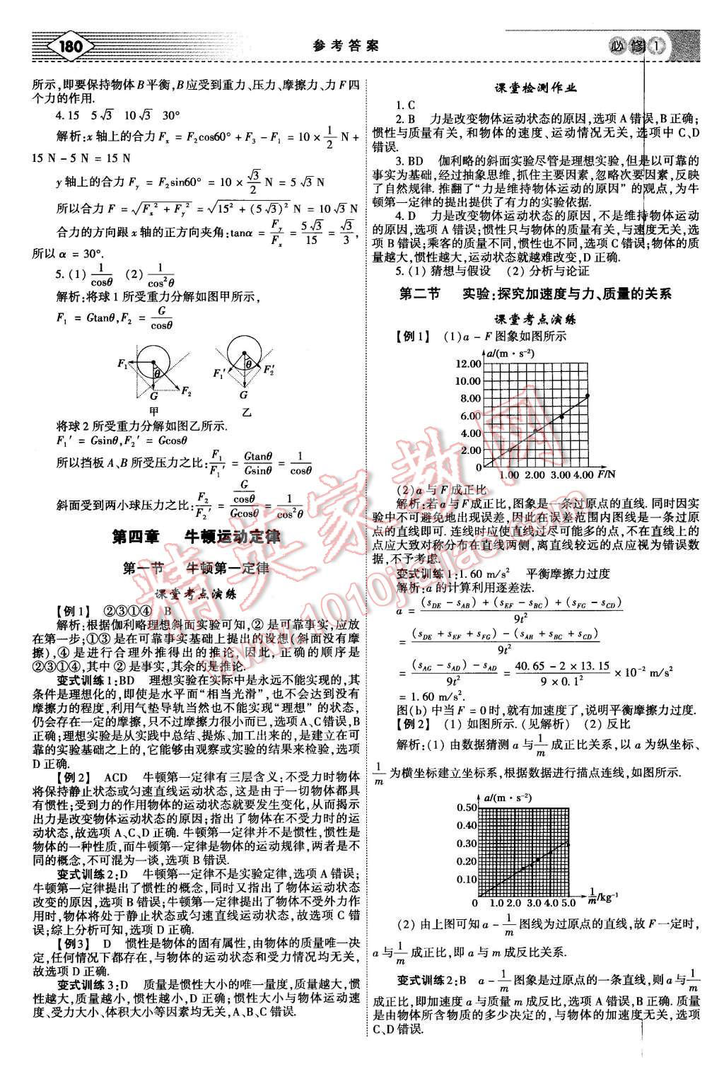 2015年红对勾讲与练高中物理必修1人教版 第14页