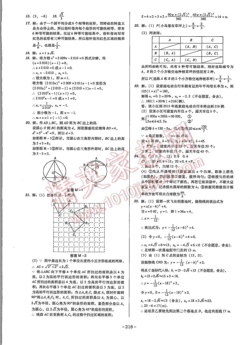 2015年百年學(xué)典廣東學(xué)導(dǎo)練九年級(jí)數(shù)學(xué)上冊(cè)人教版 第20頁(yè)