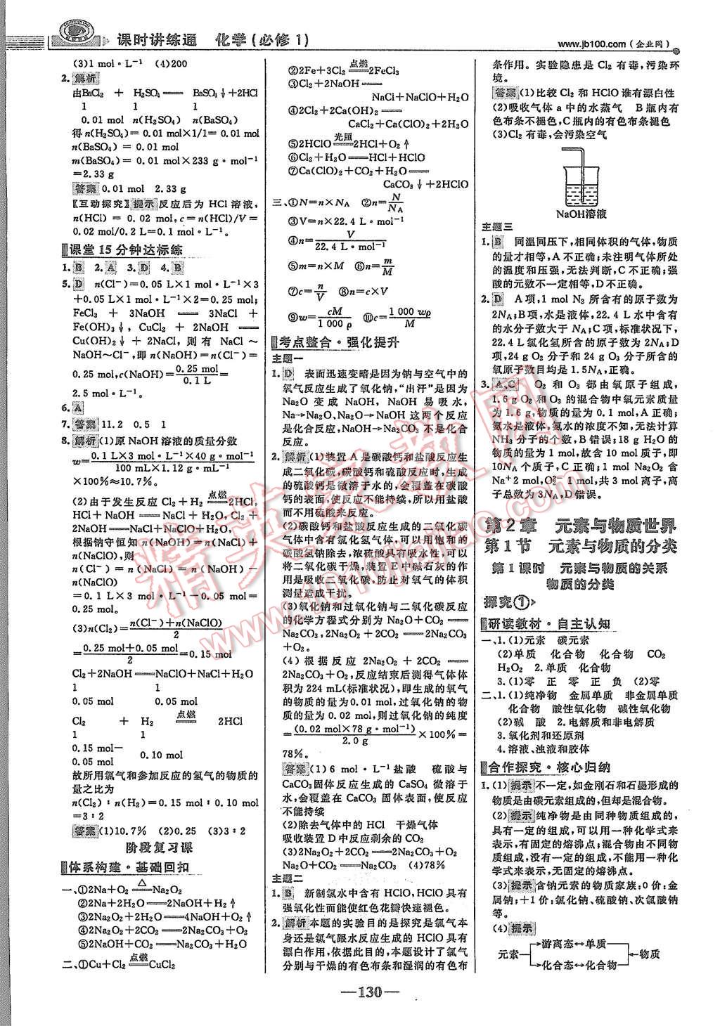 2015年世紀(jì)金榜課時講練通化學(xué)必修1魯科版 第5頁