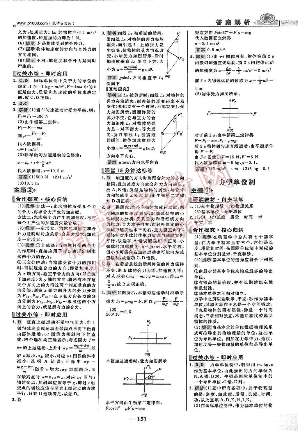 2015年世紀(jì)金榜課時(shí)講練通物理必修1人教版 第18頁(yè)