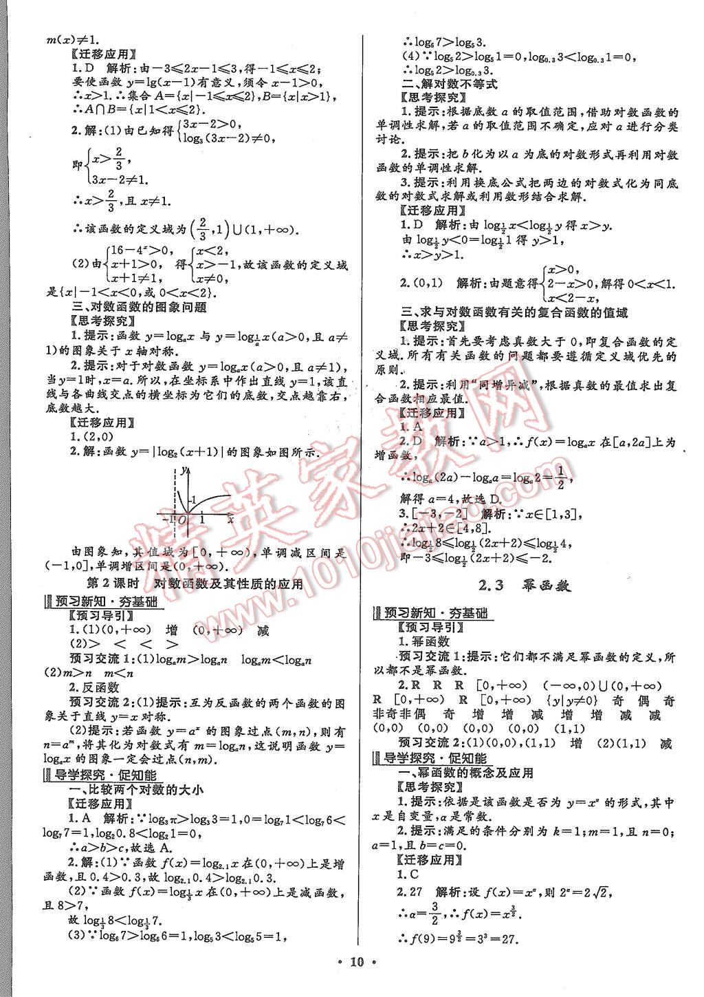 2015年志鴻優(yōu)化贏在課堂數(shù)學(xué)必修1人教A版 第10頁(yè)