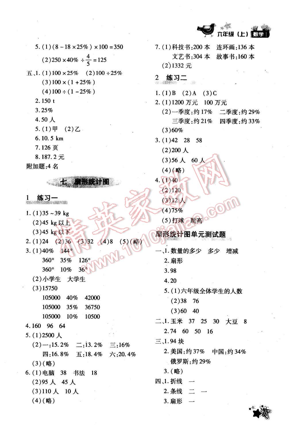 2015年新教材同步導(dǎo)學(xué)優(yōu)化設(shè)計(jì)課課練六年級(jí)數(shù)學(xué)上冊(cè) 第23頁