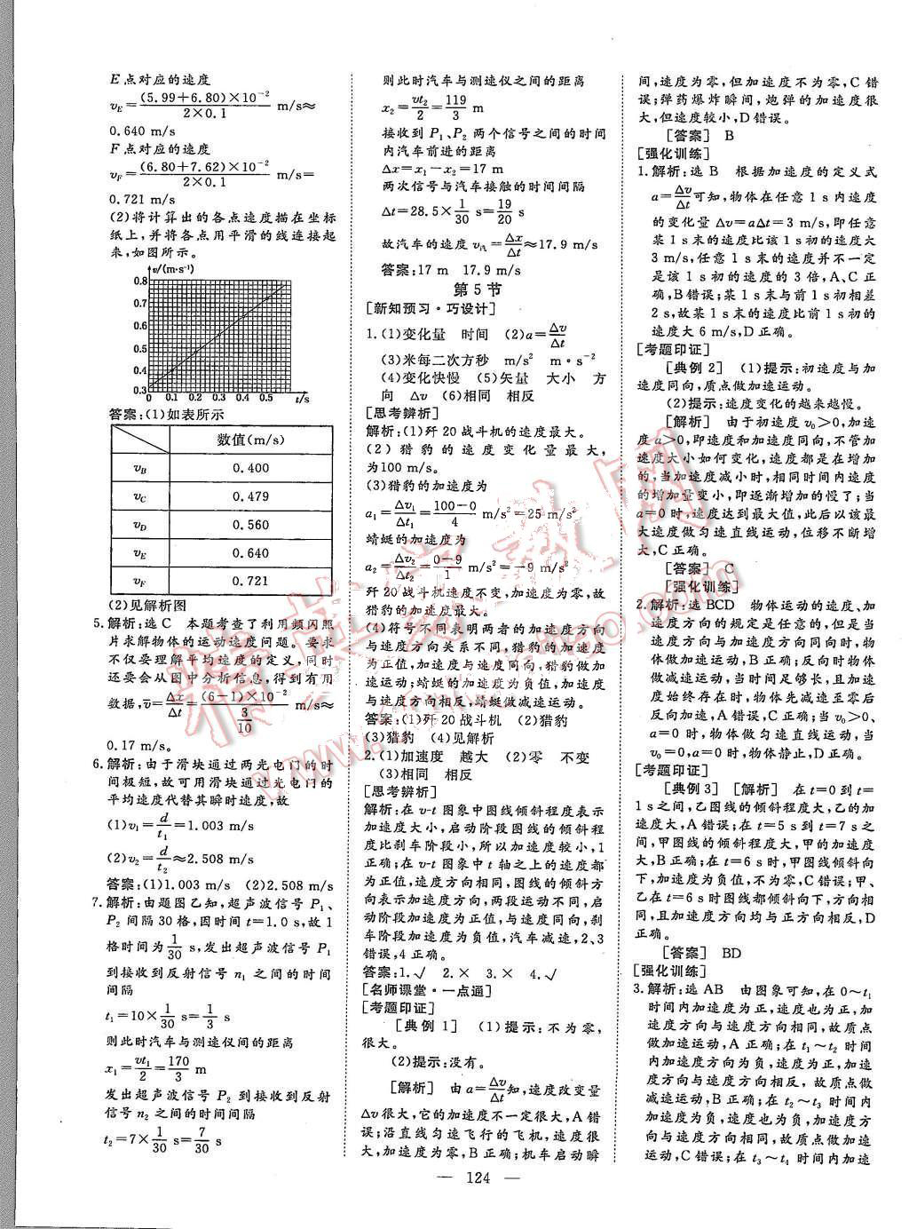 2015年創(chuàng)新方案高中同步創(chuàng)新課堂物理必修1 第4頁