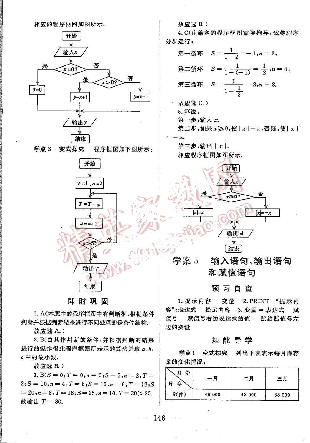 2015年名師伴你行高中同步導(dǎo)學案數(shù)學必修3人教版 第4頁