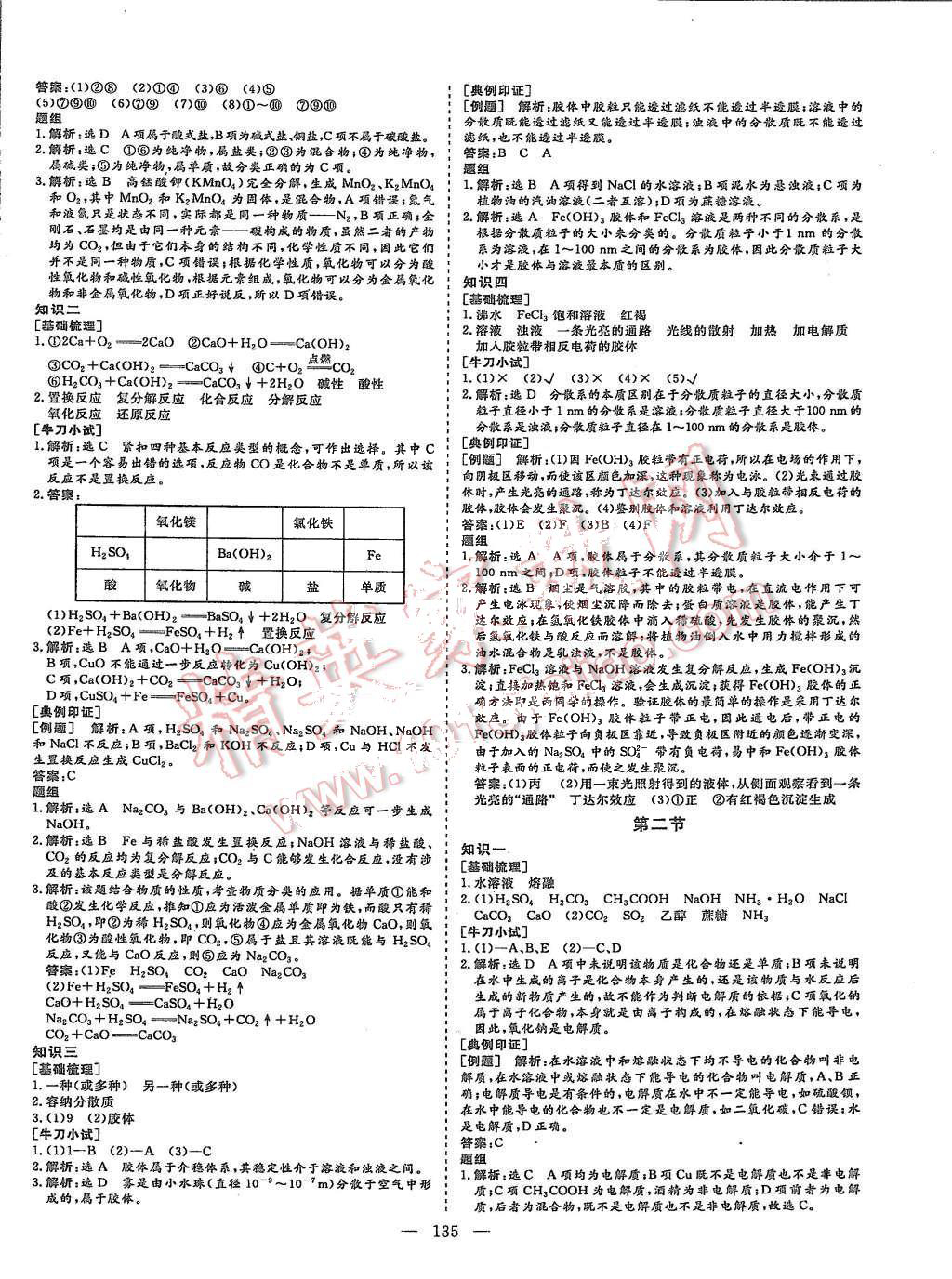 2015年創(chuàng)新方案高中同步創(chuàng)新課堂化學必修1 第5頁