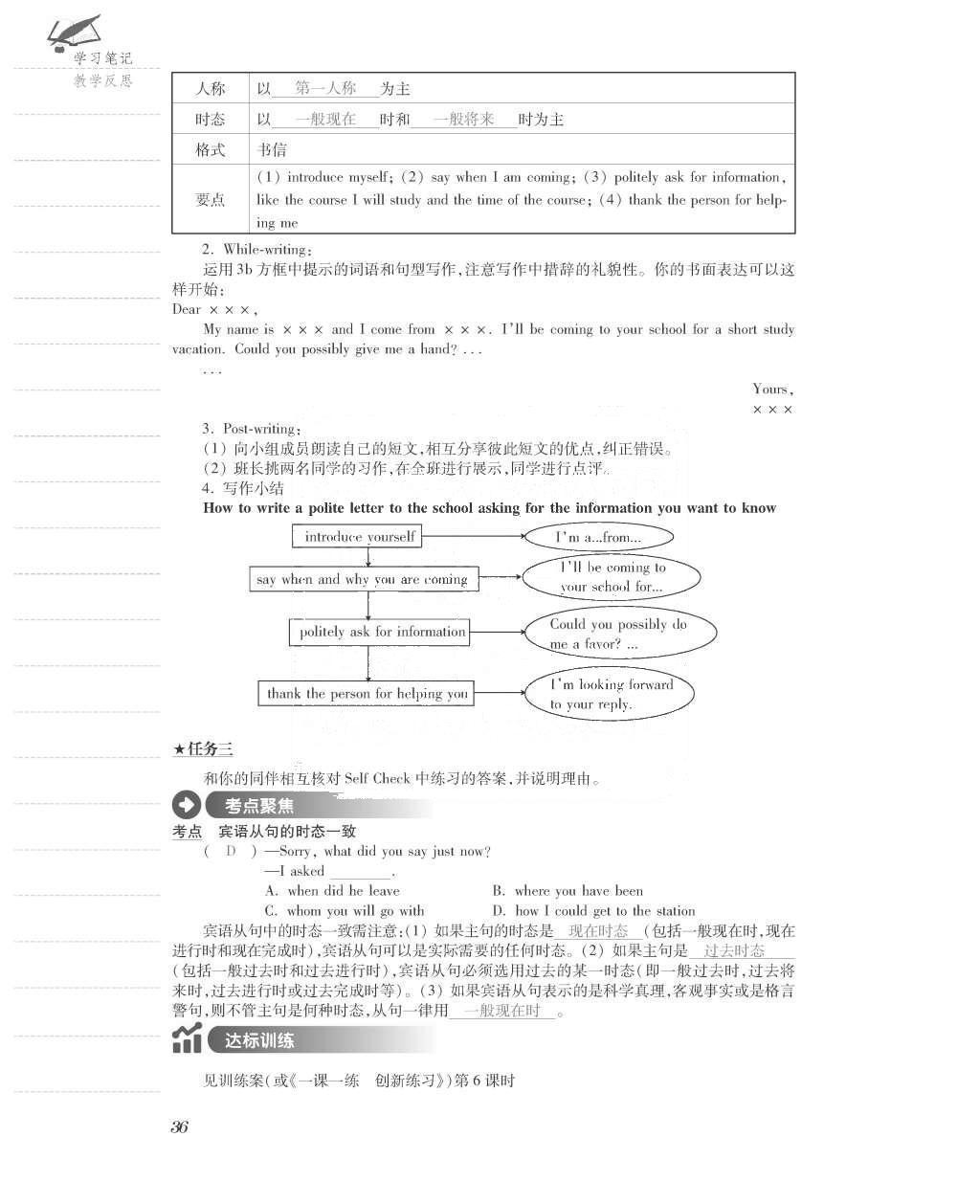 2015年一課一案創(chuàng)新導(dǎo)學(xué)九年級英語全一冊人教版 正文參考答案第124頁