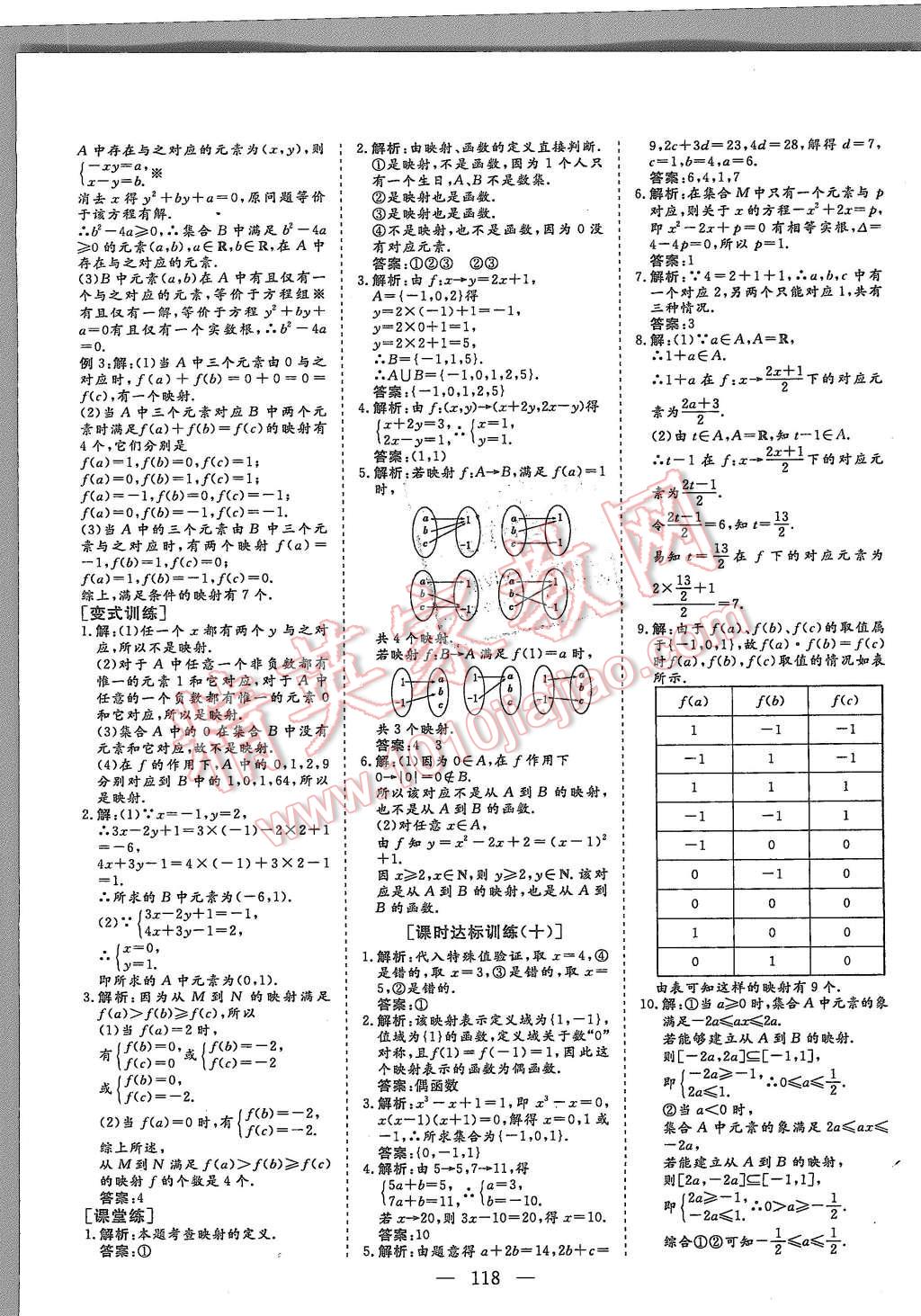 2015年創(chuàng)新方案高中同步創(chuàng)新課堂數(shù)學必修1蘇教版 第14頁