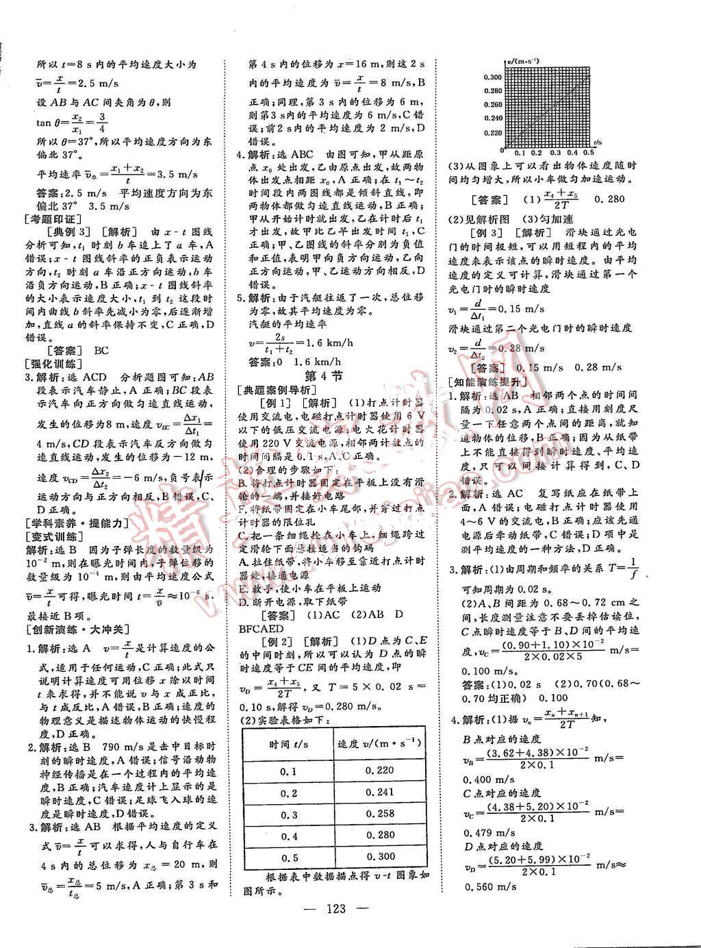 2015年創(chuàng)新方案高中同步創(chuàng)新課堂物理必修1 第3頁