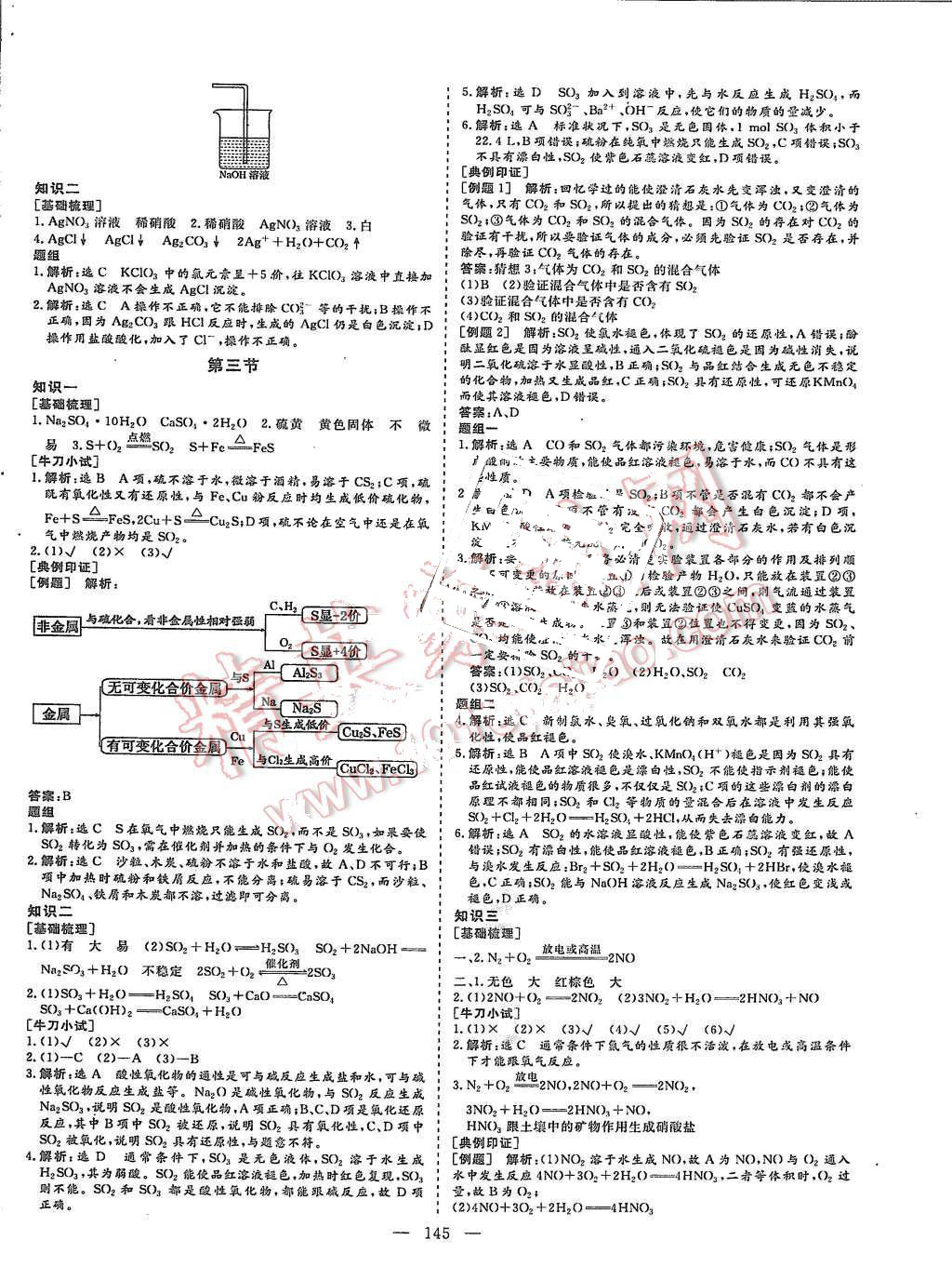 2015年創(chuàng)新方案高中同步創(chuàng)新課堂化學必修1 第15頁