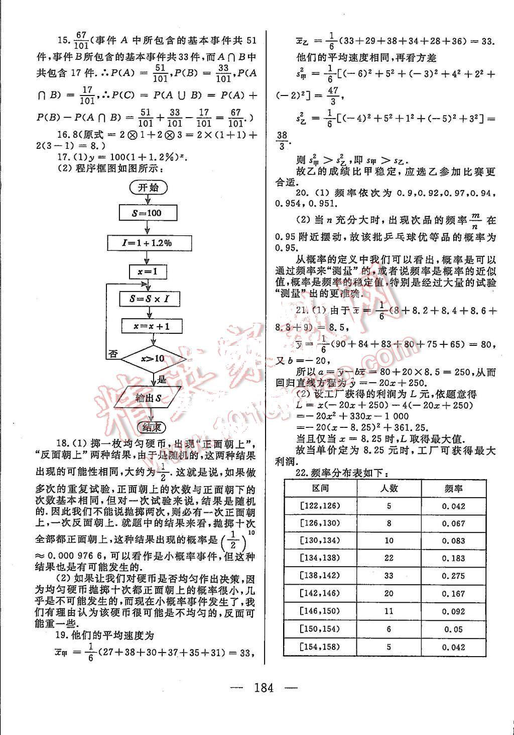 2015年名師伴你行高中同步導(dǎo)學(xué)案數(shù)學(xué)必修3人教版 第42頁(yè)